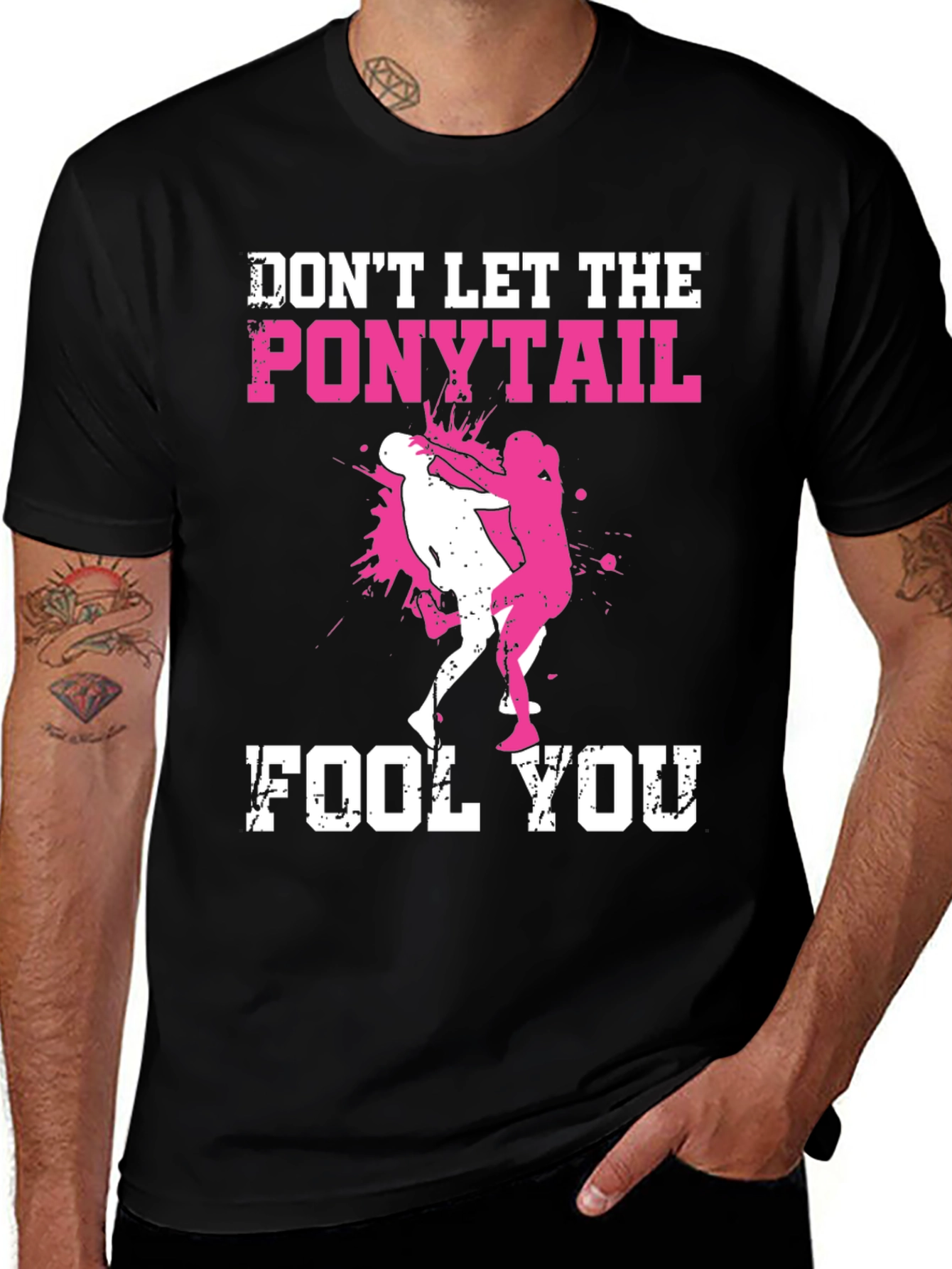 Variant 27 of Don't Let the Ponytail Fool You T-Shirt