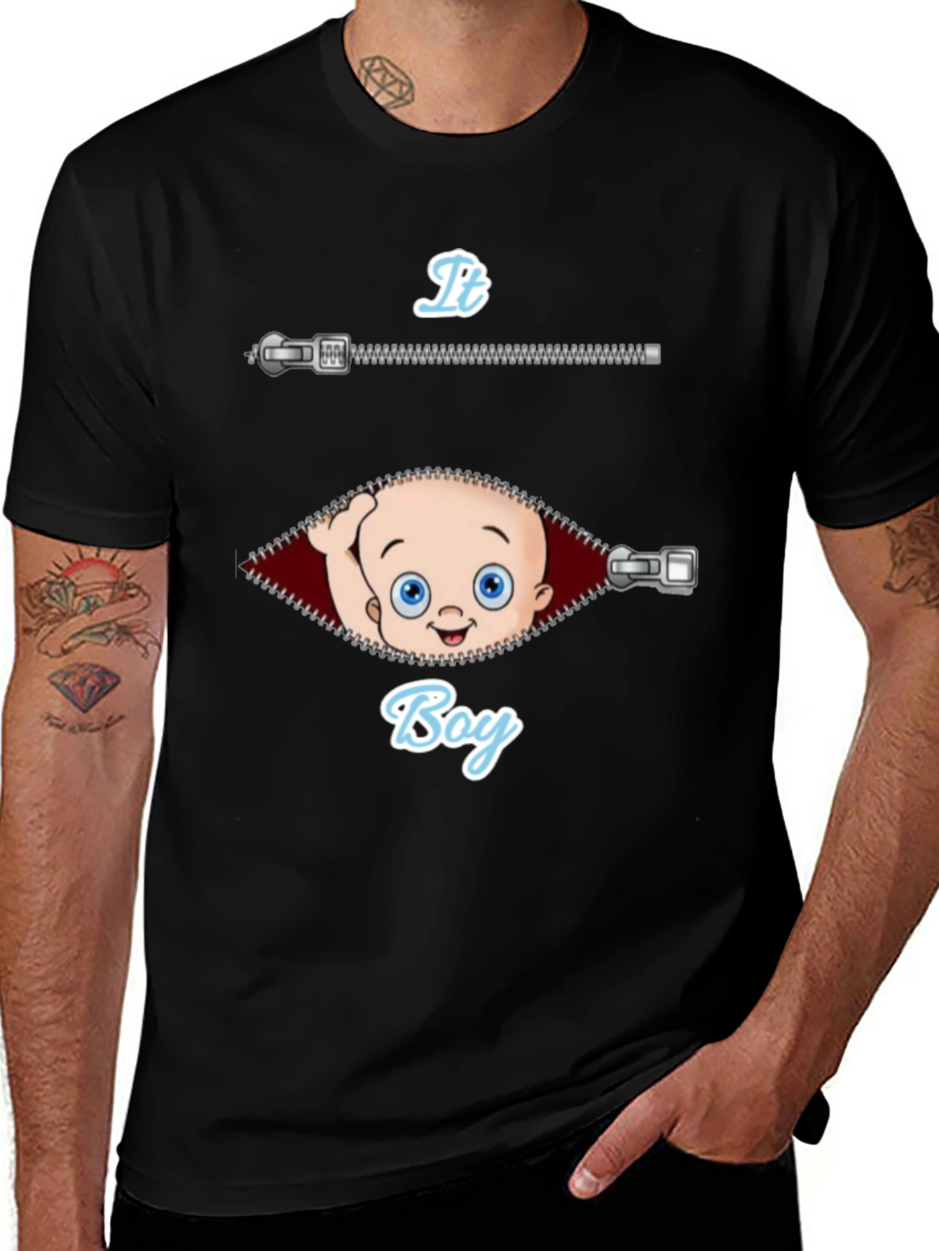Variant 21 of It's a Boy Pregnancy Reveal T-Shirt