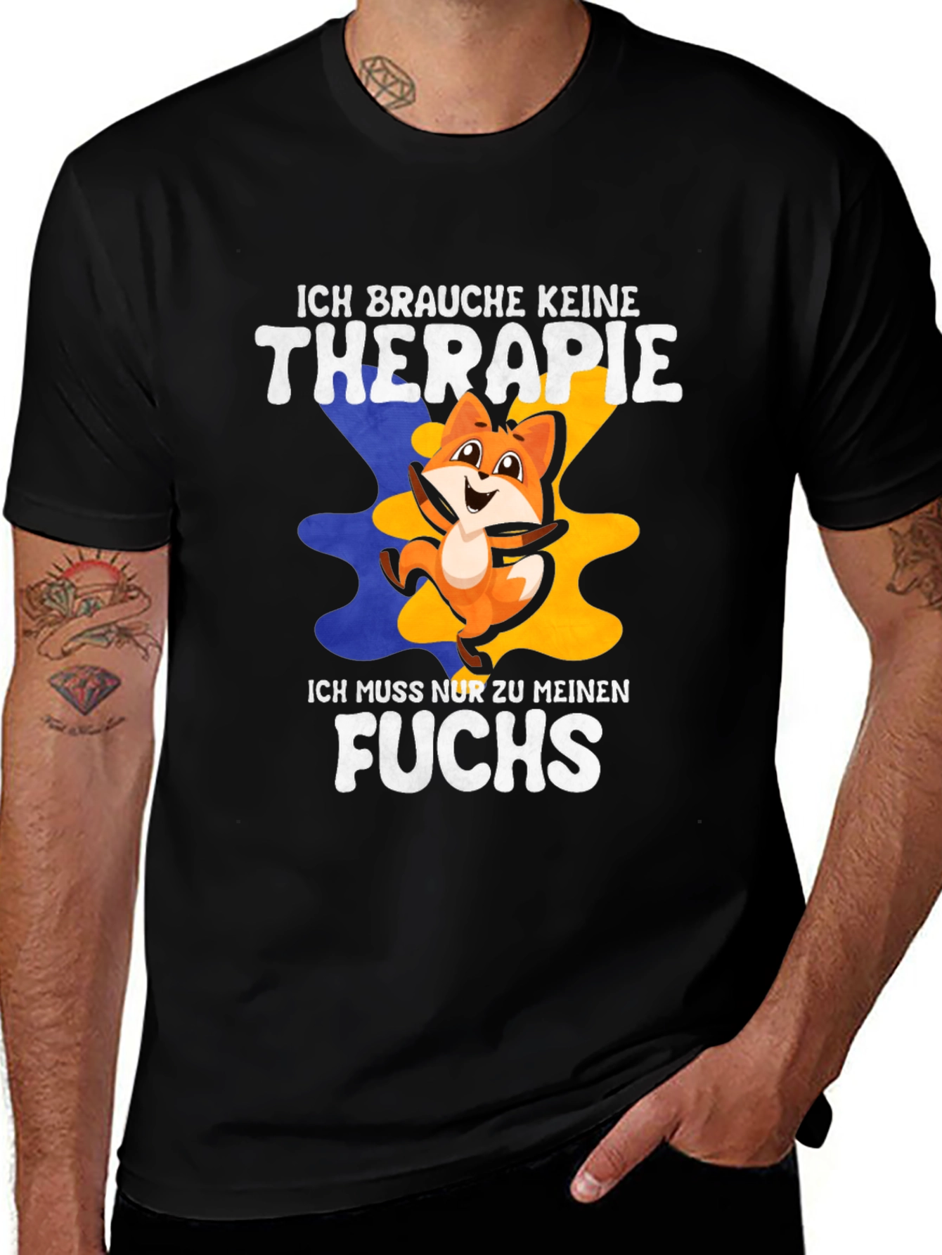Variant 17 of Fox Therapy T-Shirt - I Need My Fox