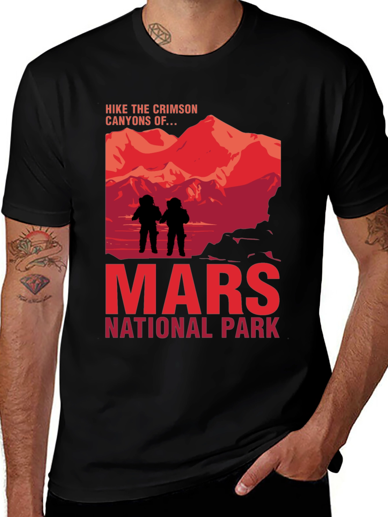 Mars National Park Graphic T-Shirt