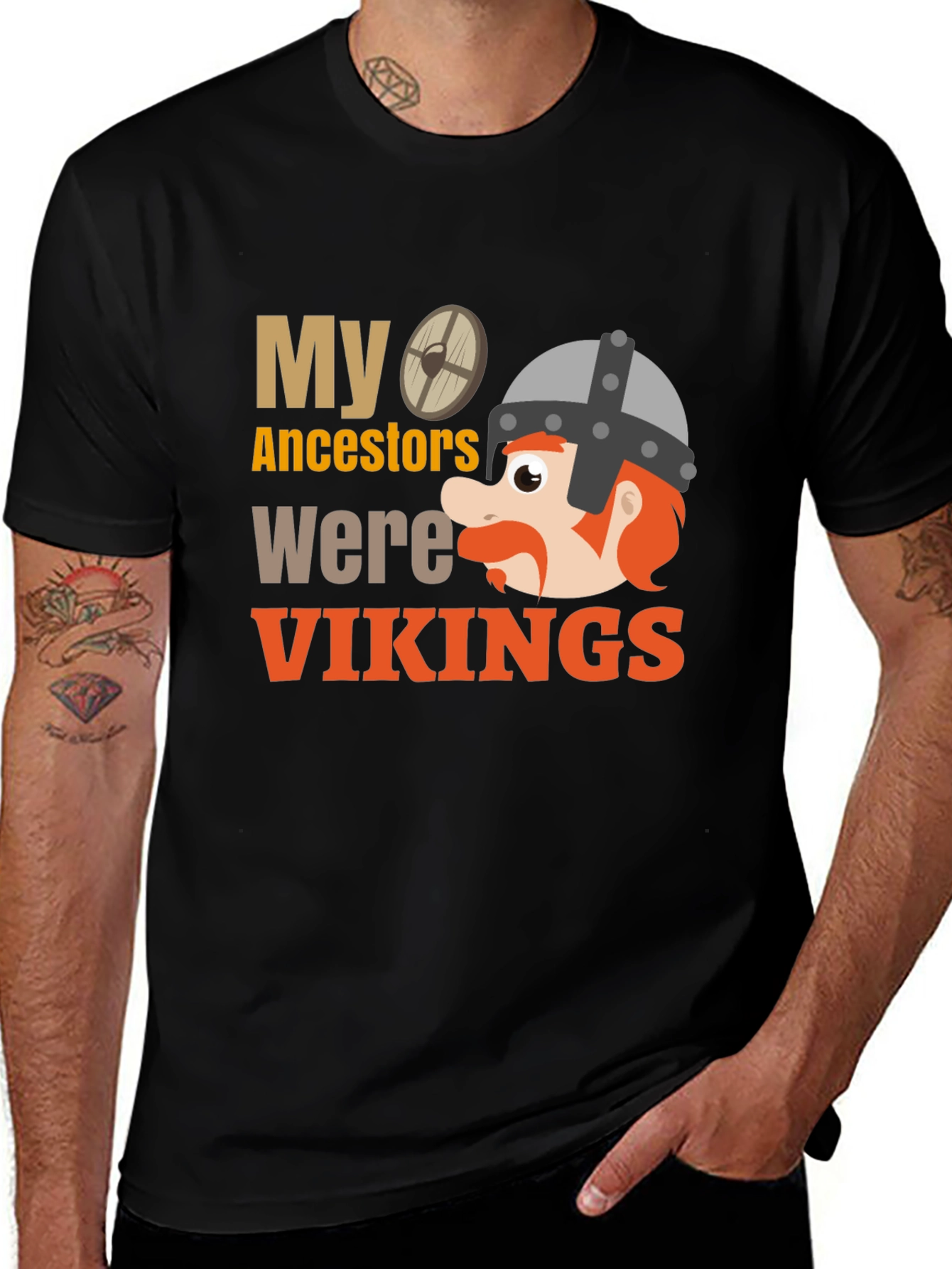 My Ancestors Were Vikings T-Shirt
