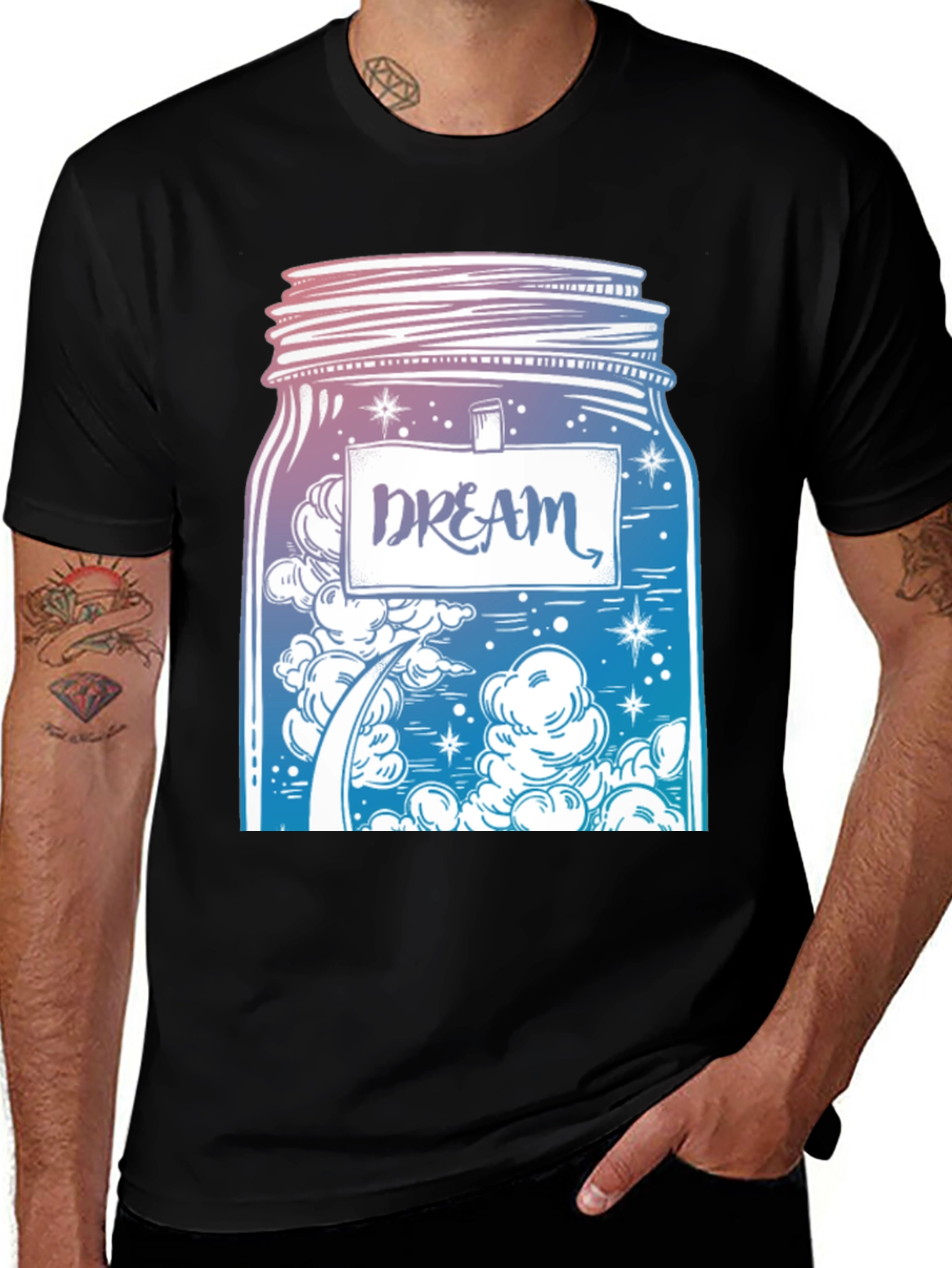 Variant 17 of Dream Jar Graphic Print T-Shirt