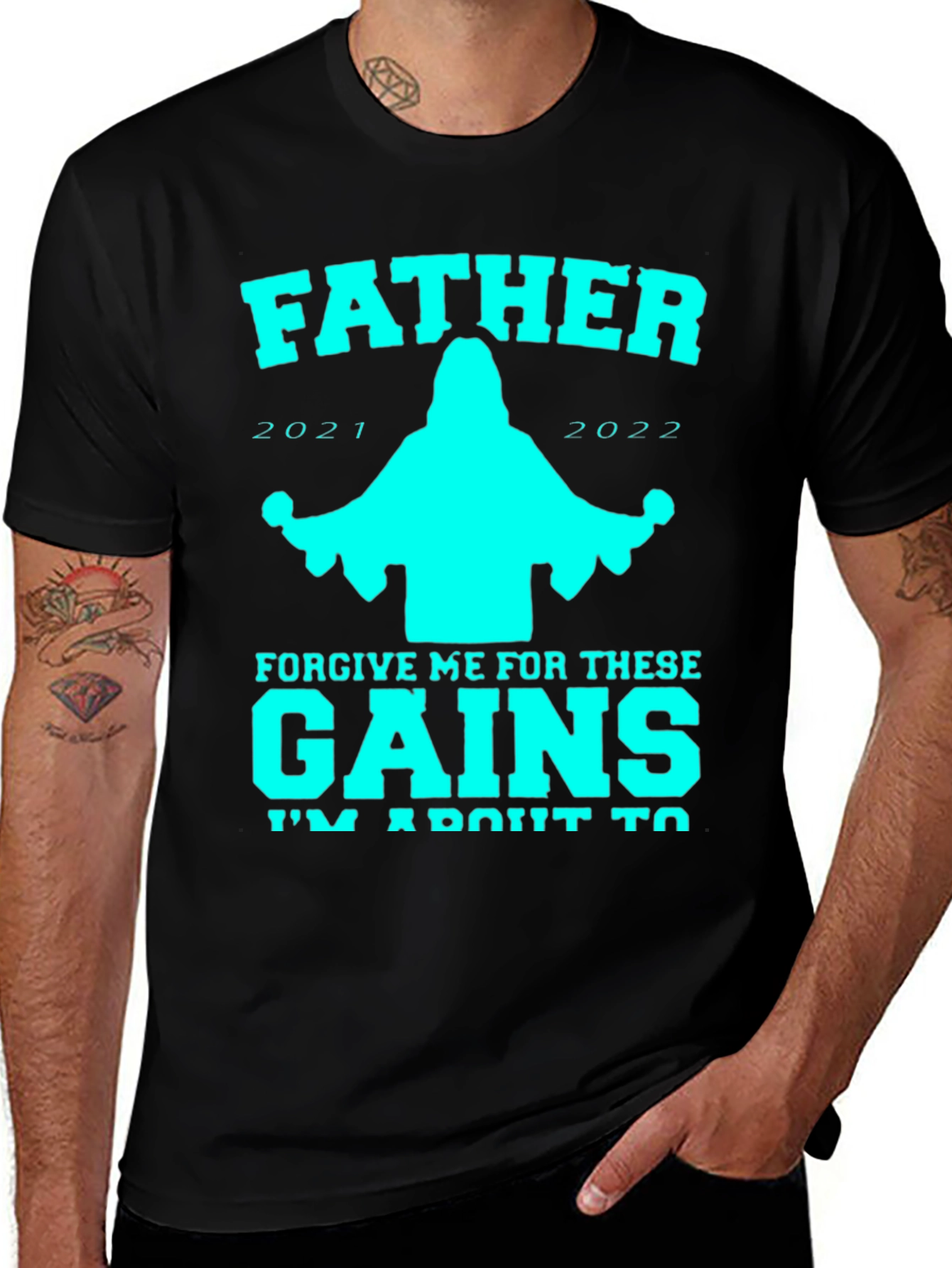 Variant 14 of Father Forgive Me Gains T-Shirt
