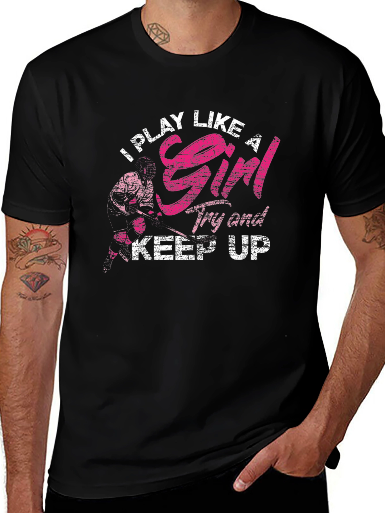 Variant 30 of I Play Like a Girl T-Shirt
