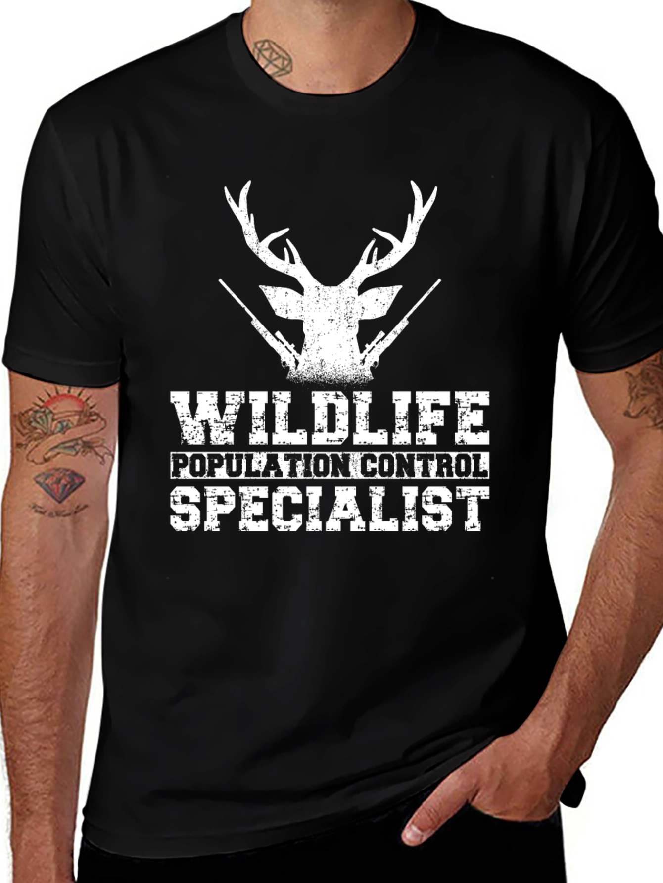 Variant 29 of Wildlife Population Control Specialist Graphic Tee