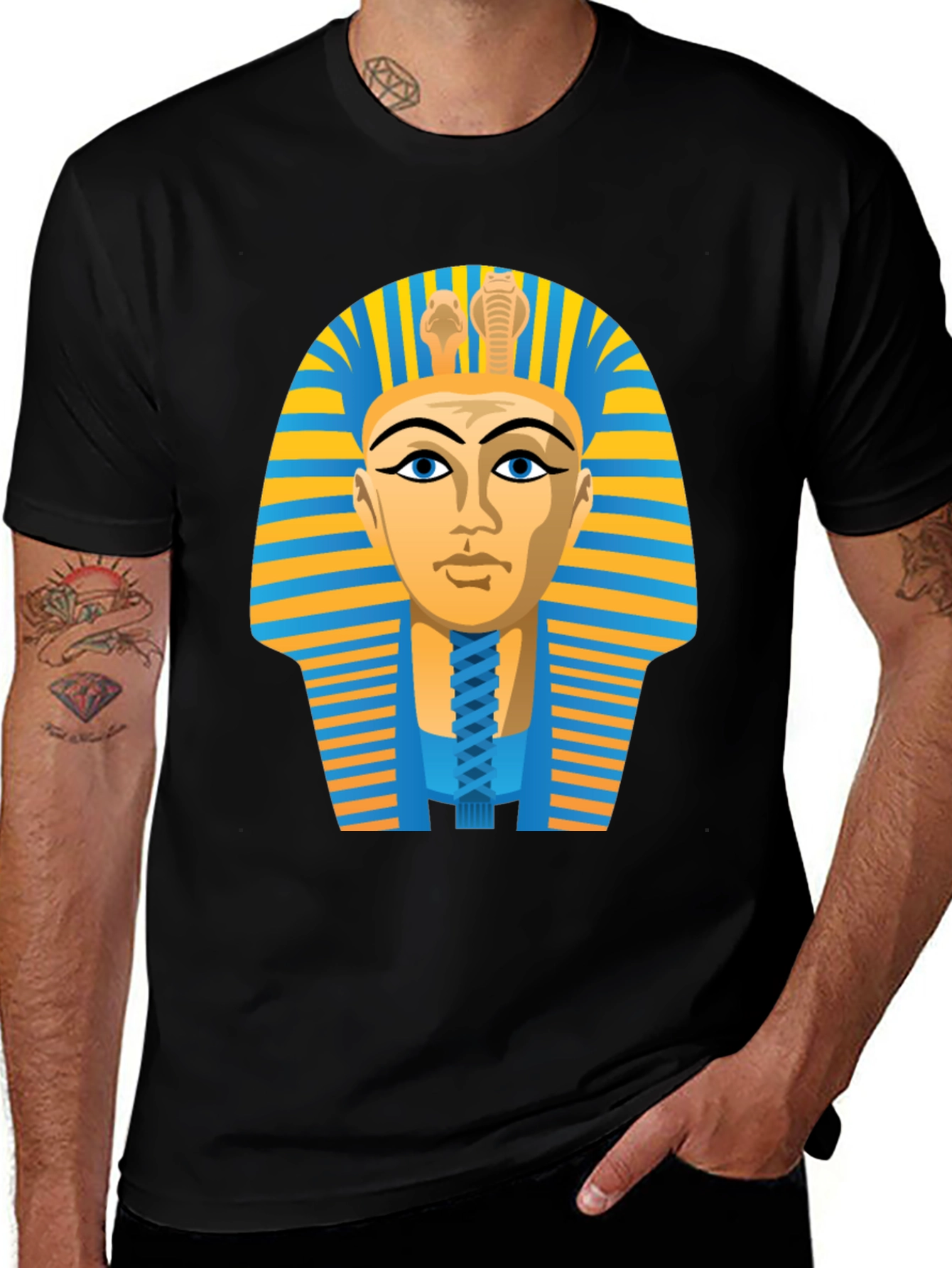 Egyptian Pharaoh T-Shirt: Eye-Catching Ancient Design