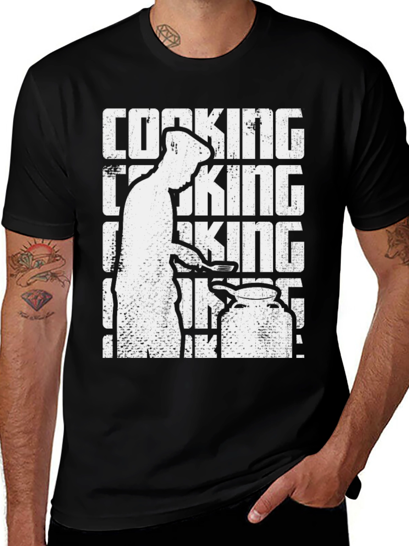 Variant 25 of Cooking T-Shirt - Chef Design Tee