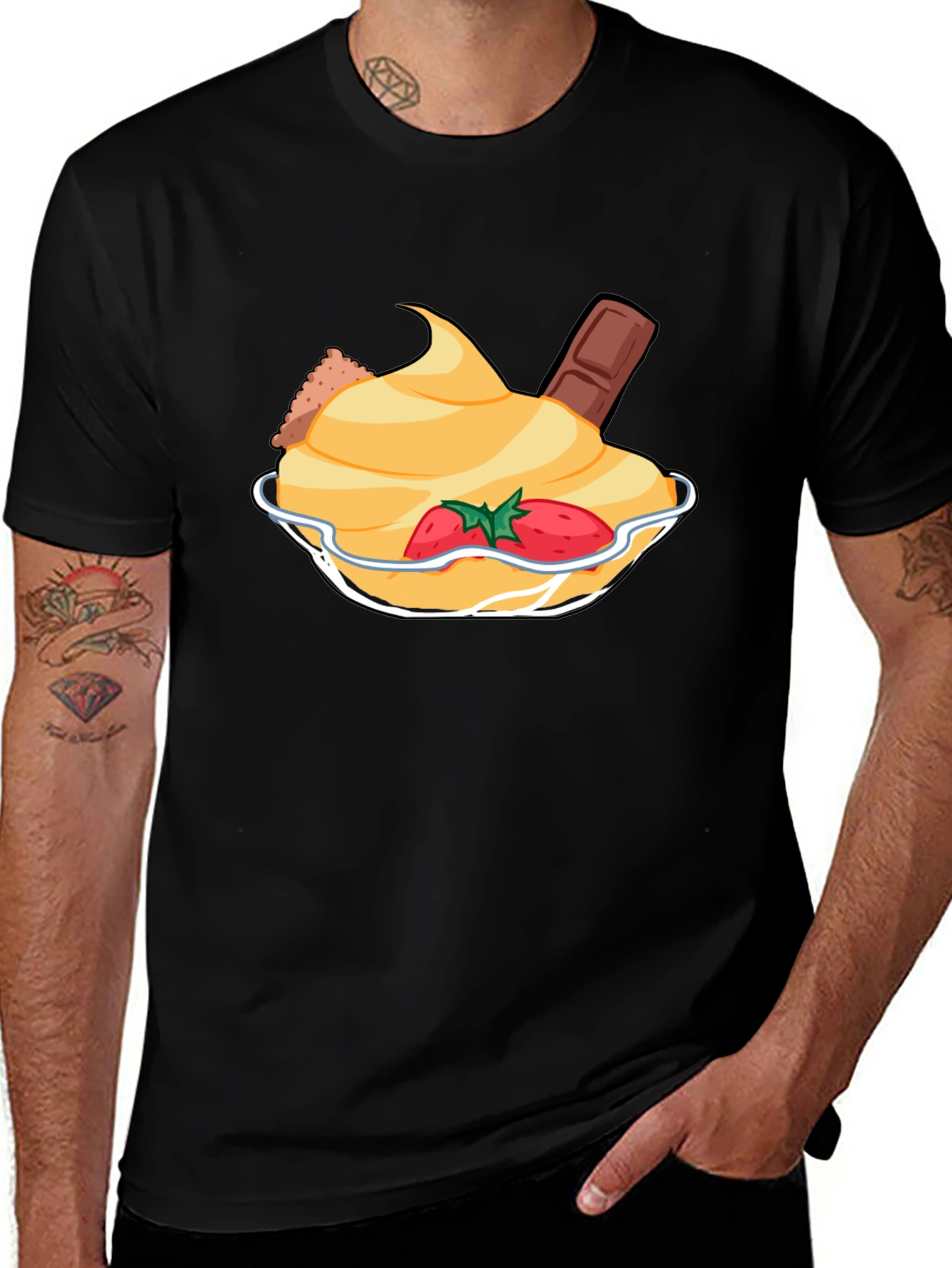 Variant 11 of Dessert Graphic T-Shirt - Sweet Treat Tee