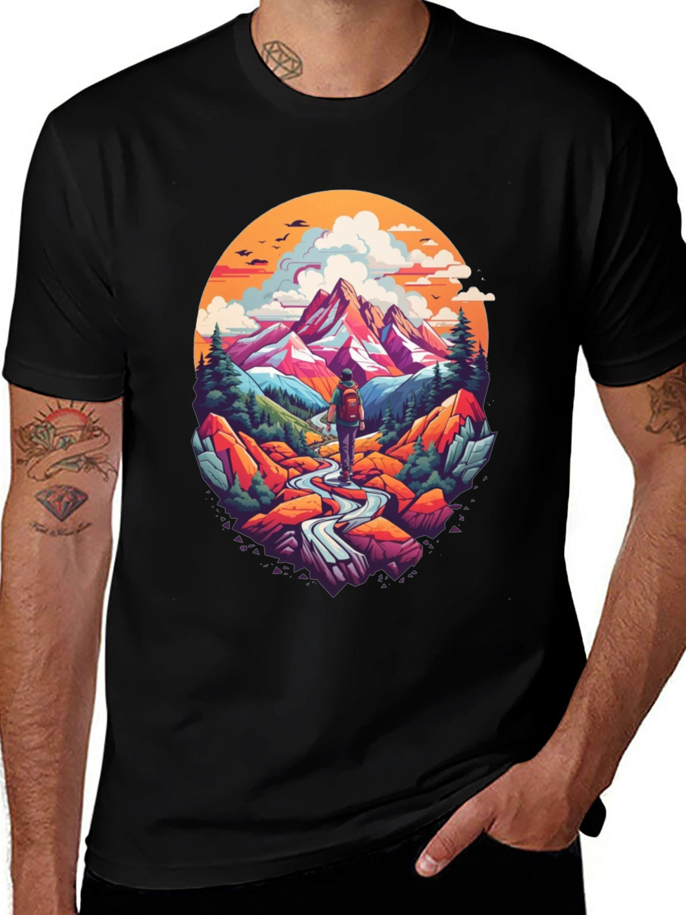 Variant 12 of Mountain Adventure Graphic Tee
