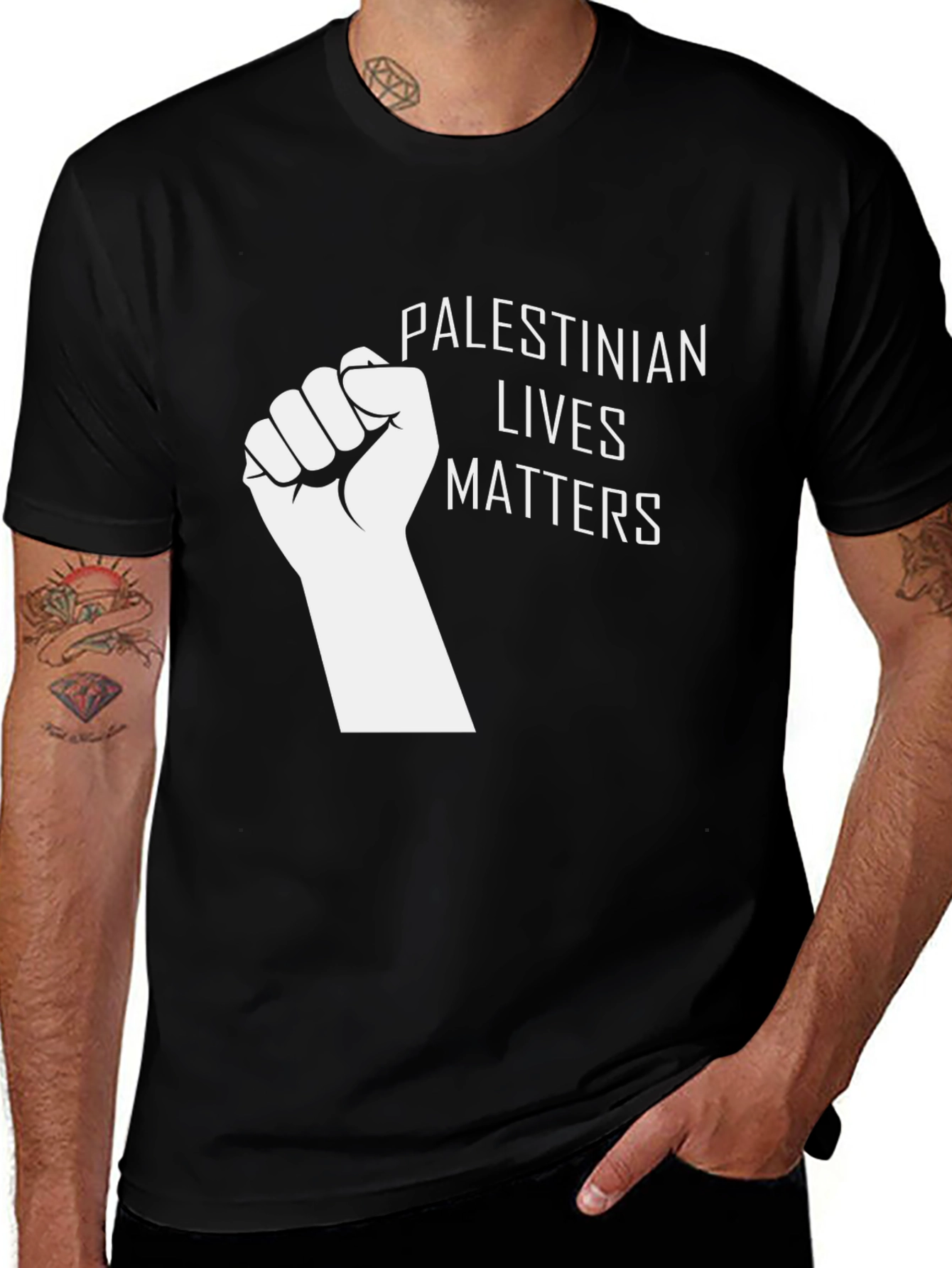 Variant 26 of Palestine Matters Graphic Tee