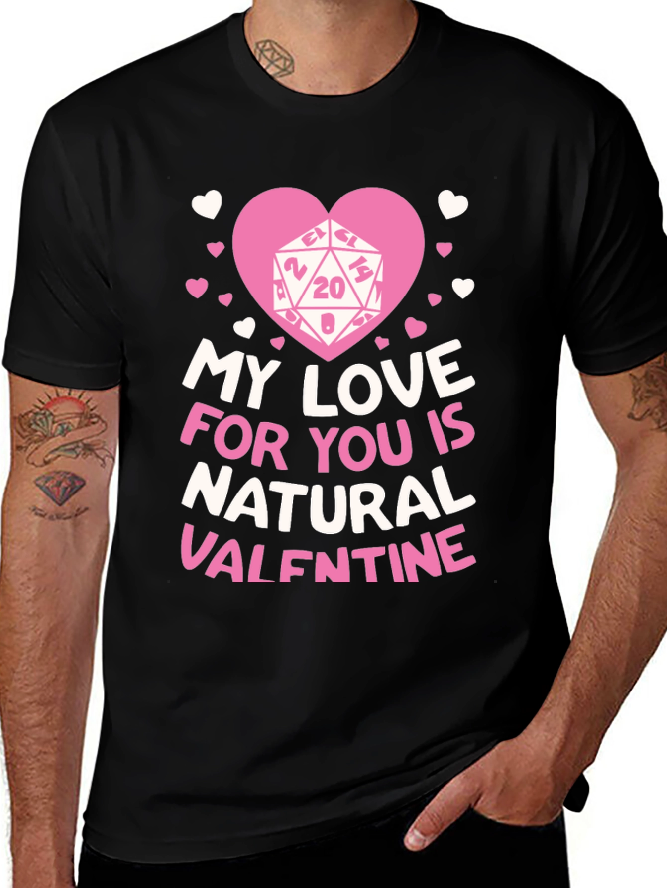 Natural Valentine T-Shirt