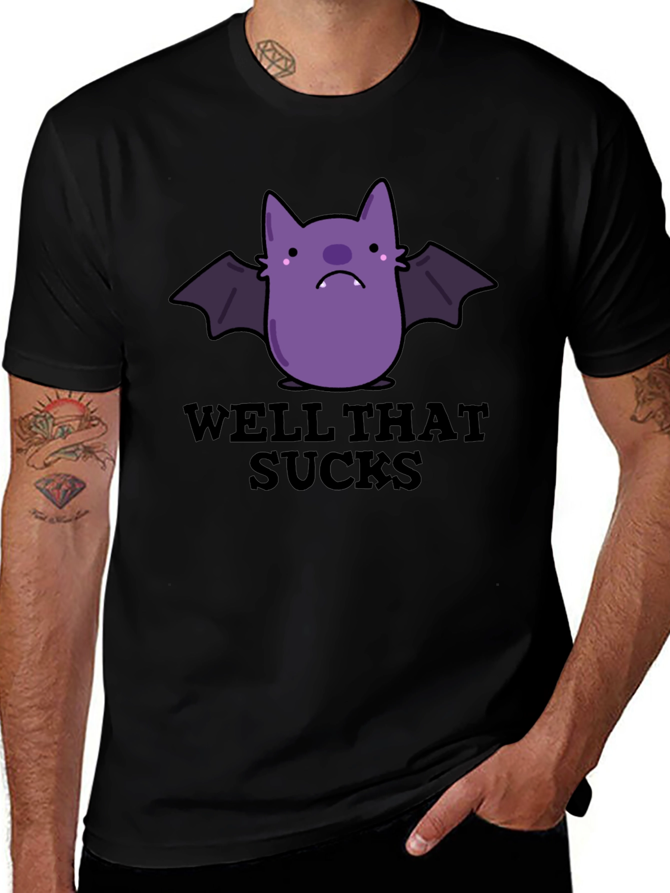 Variant 5 of Well That Sucks Bat T-Shirt - Funny Graphic Tee
