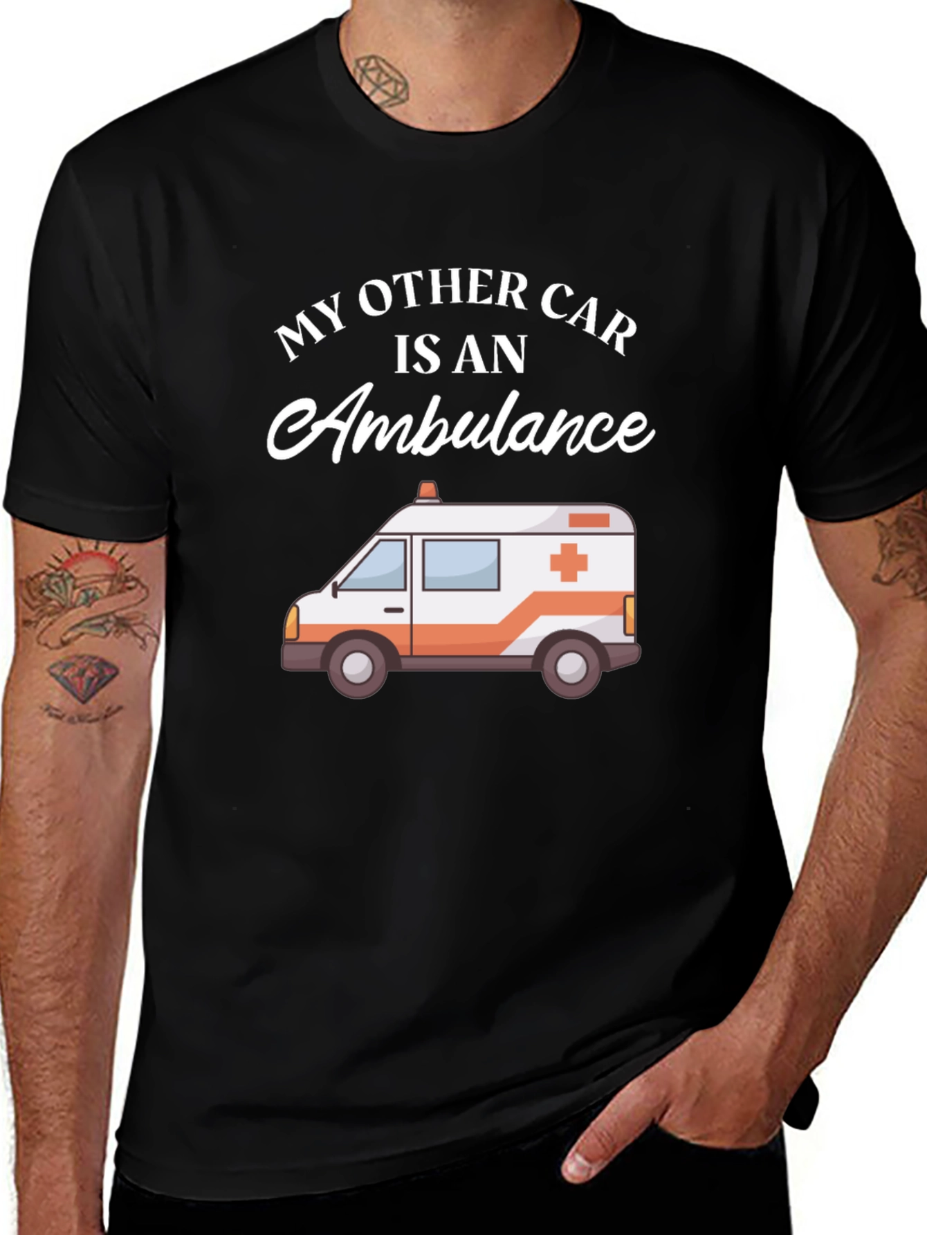 Variant 13 of My Other Car Is An Ambulance T-Shirt