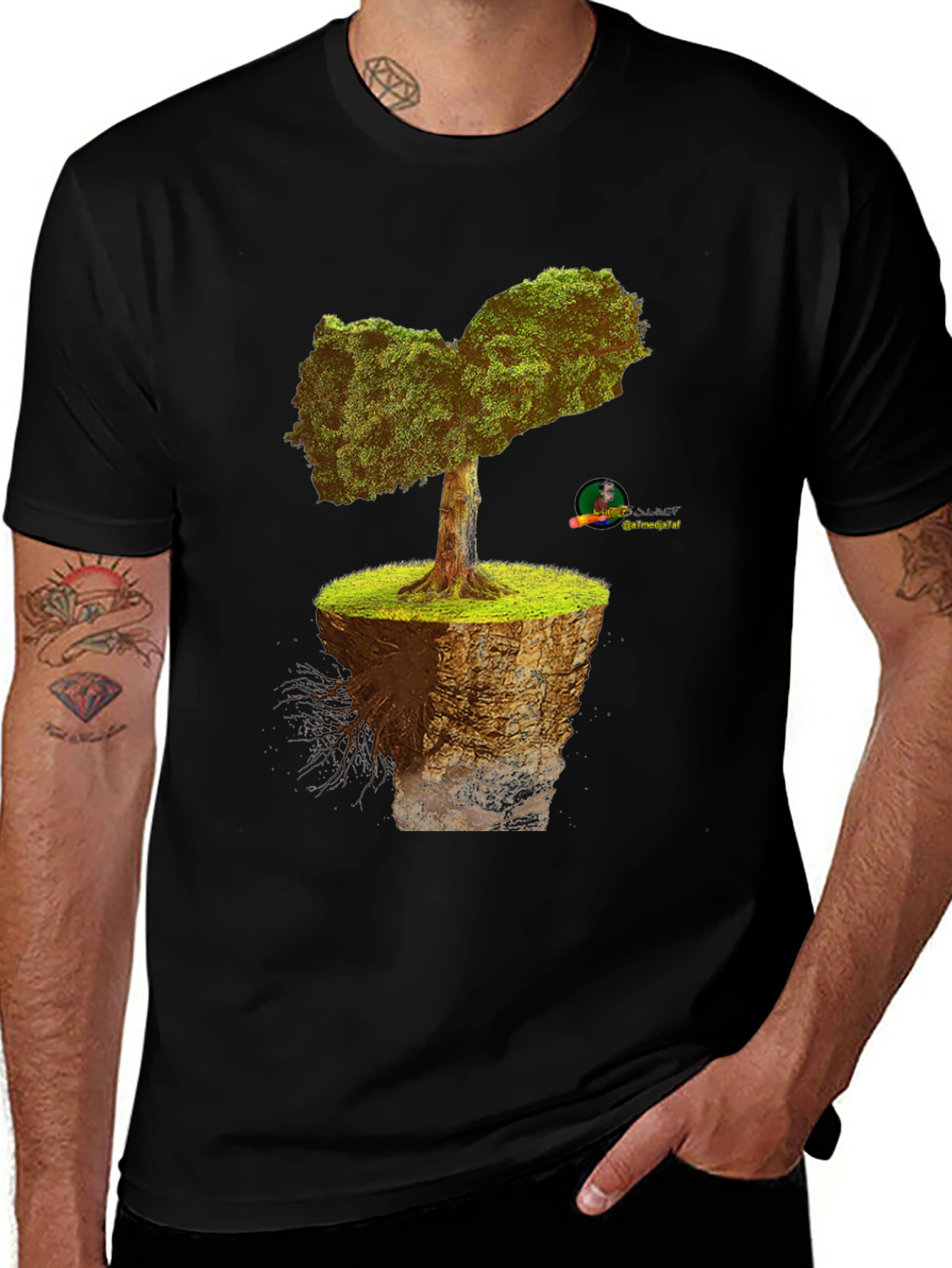 Variant 11 of Unique Tree T-Shirt - Nature Design