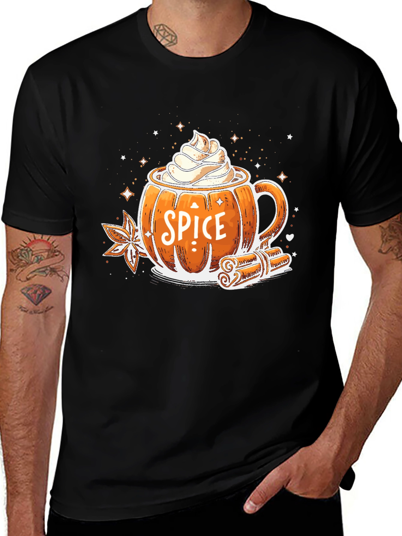 Pumpkin Spice Latte T-Shirt - Autumn Vibes