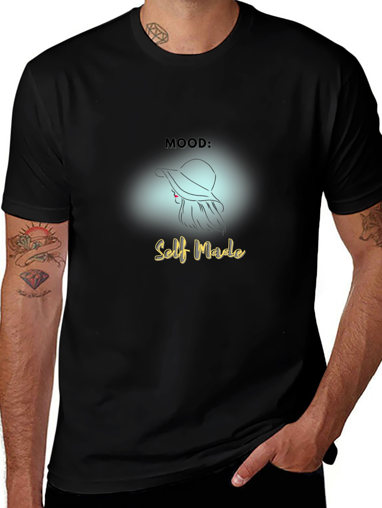 Variant 14 of Self Made Mood T-Shirt - Stylish & Empowering