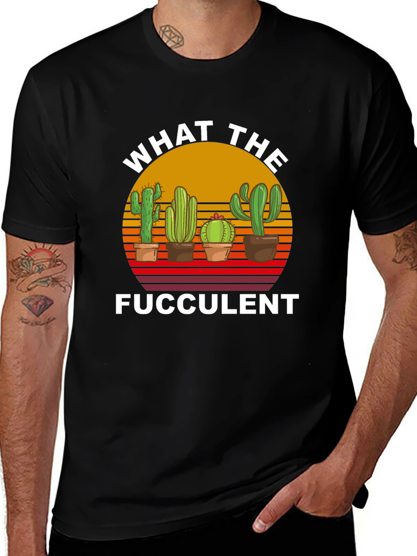 Variant 5 of What the Fucculent T-Shirt