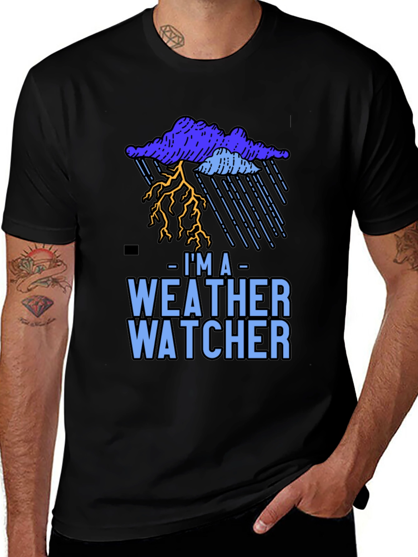 Variant 14 of Weather Watcher Graphic T-Shirt