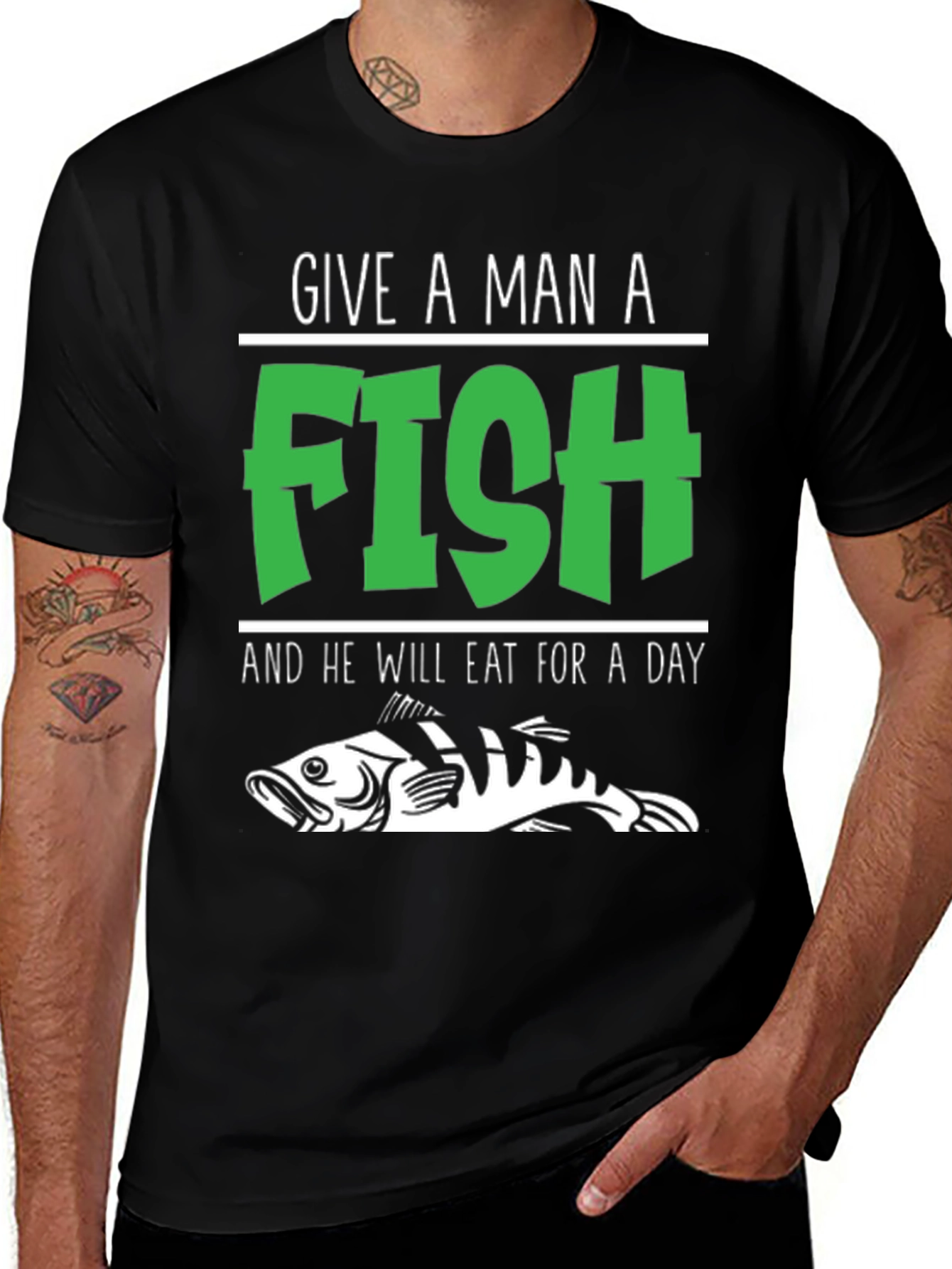 Give a Man a Fish T-Shirt
