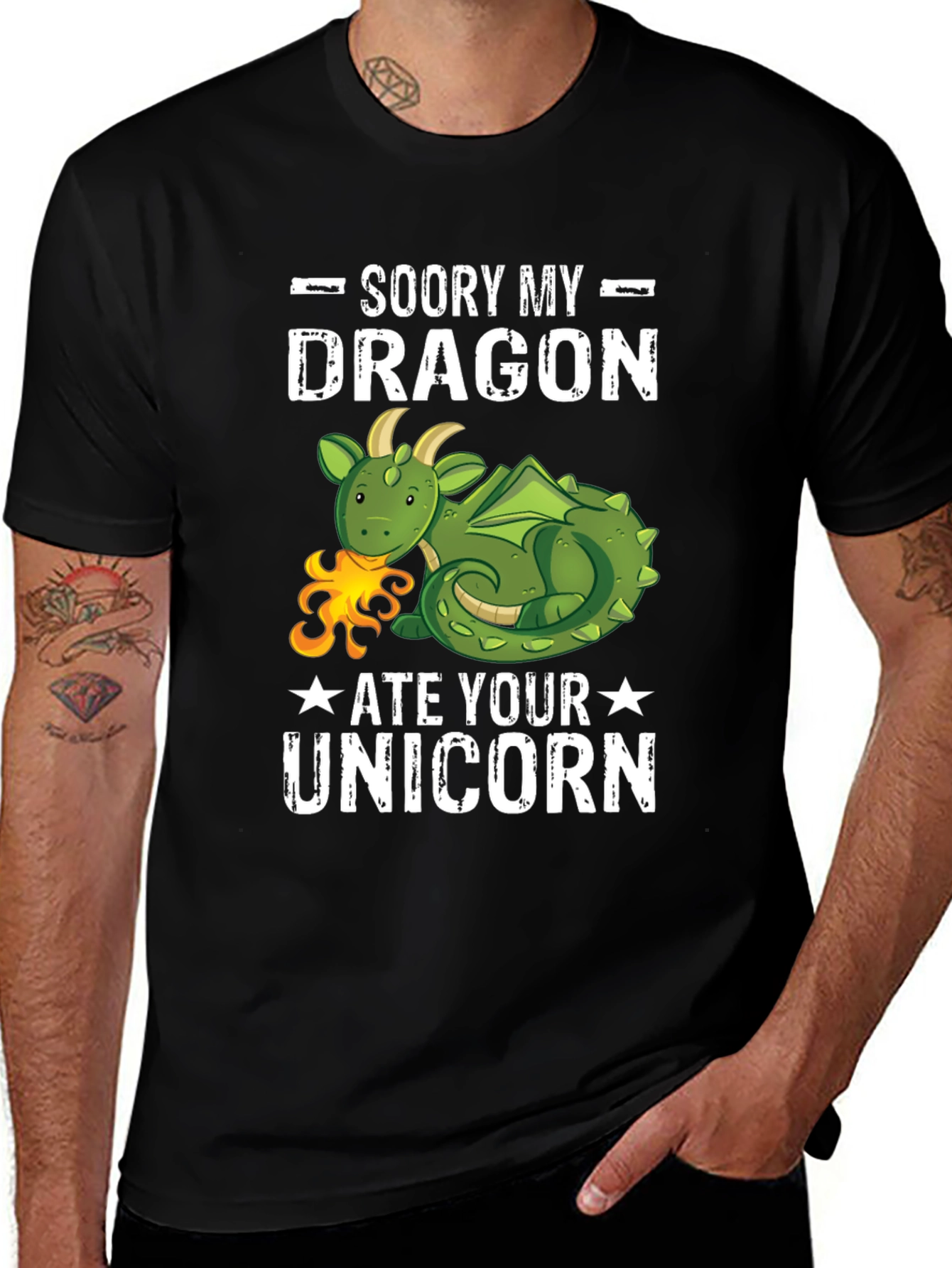 Sorry My Dragon Ate Your Unicorn T-Shirt