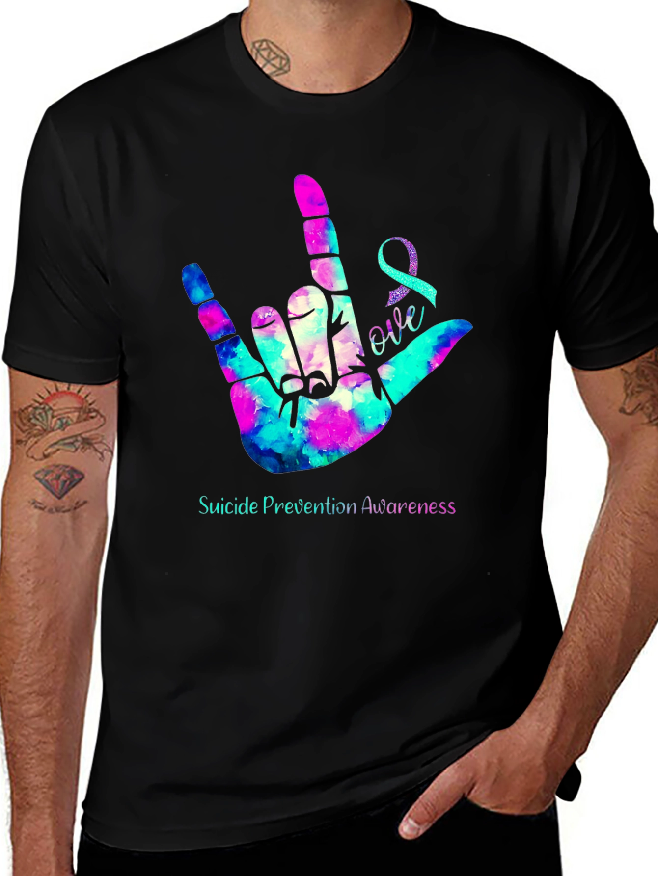 Suicide Prevention Awareness Graphic Tee
