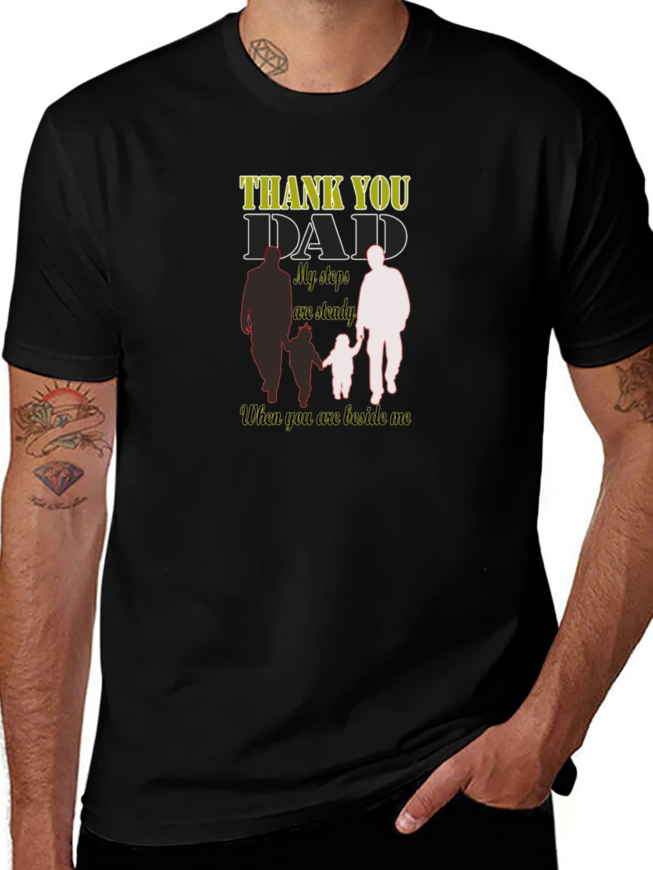 Variant 27 of Thank You Dad T-Shirt - Father's Day Gift