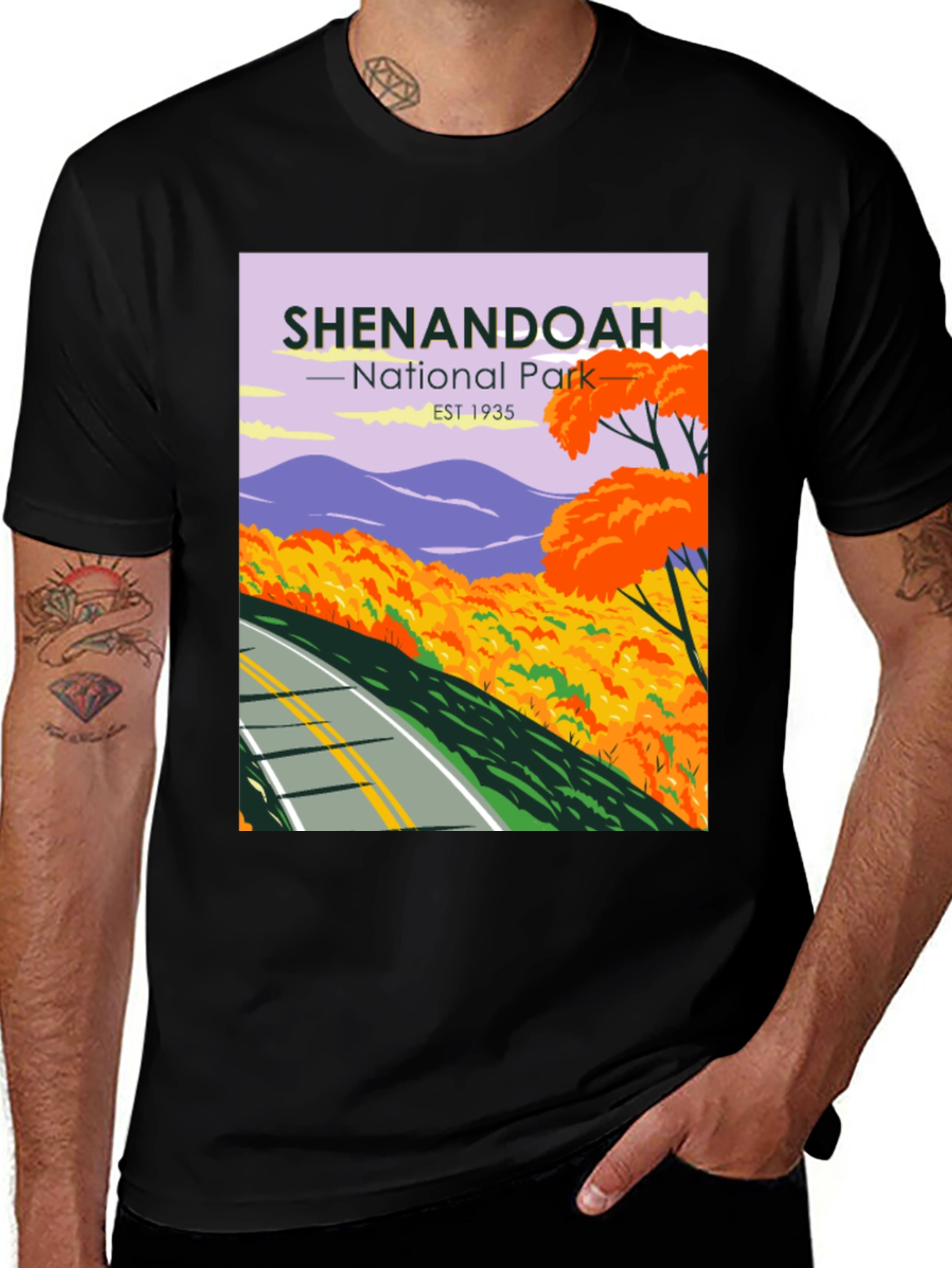 Variant 9 of Shenandoah National Park Graphic Tee