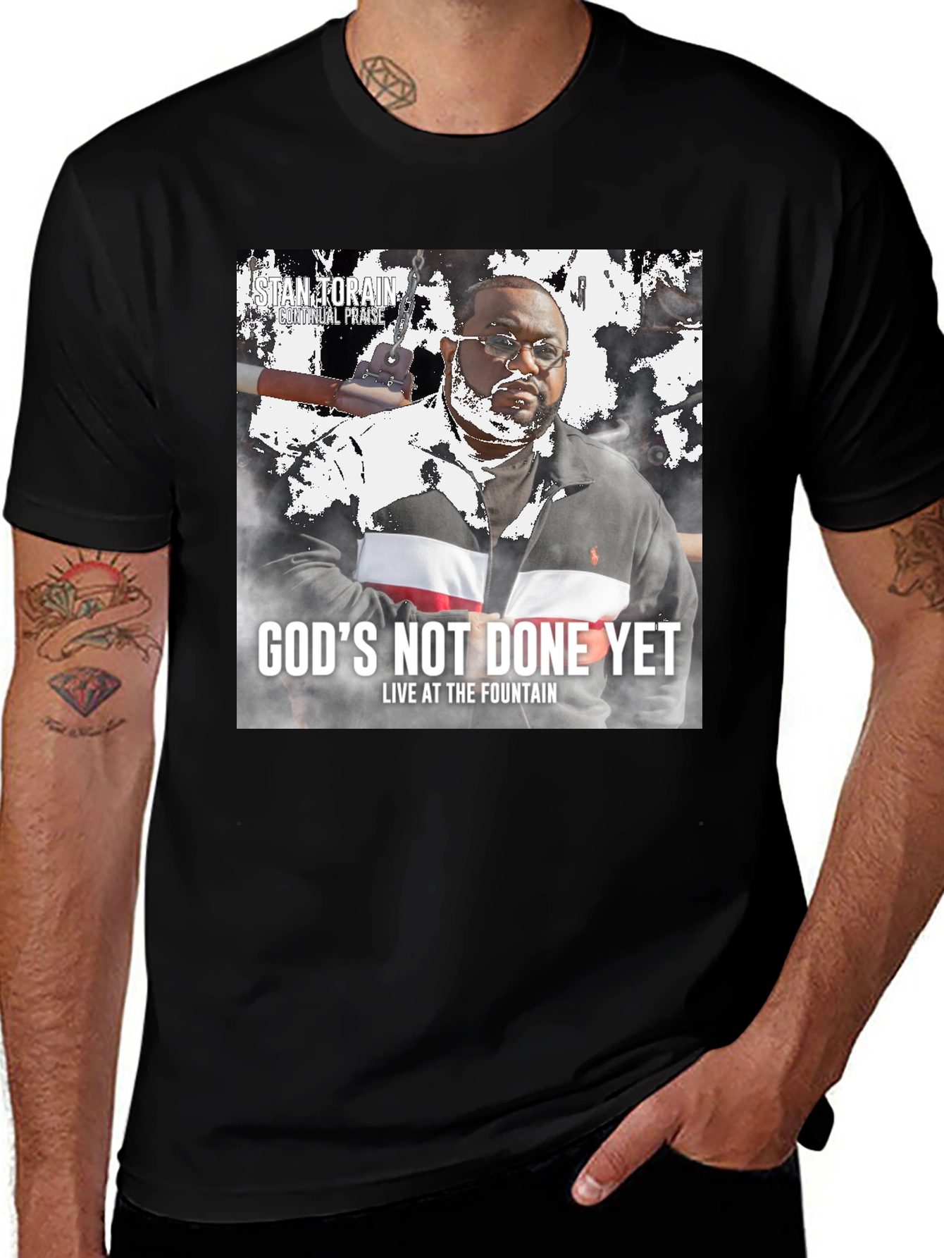 Variant 4 of God's Not Done Yet T-Shirt
