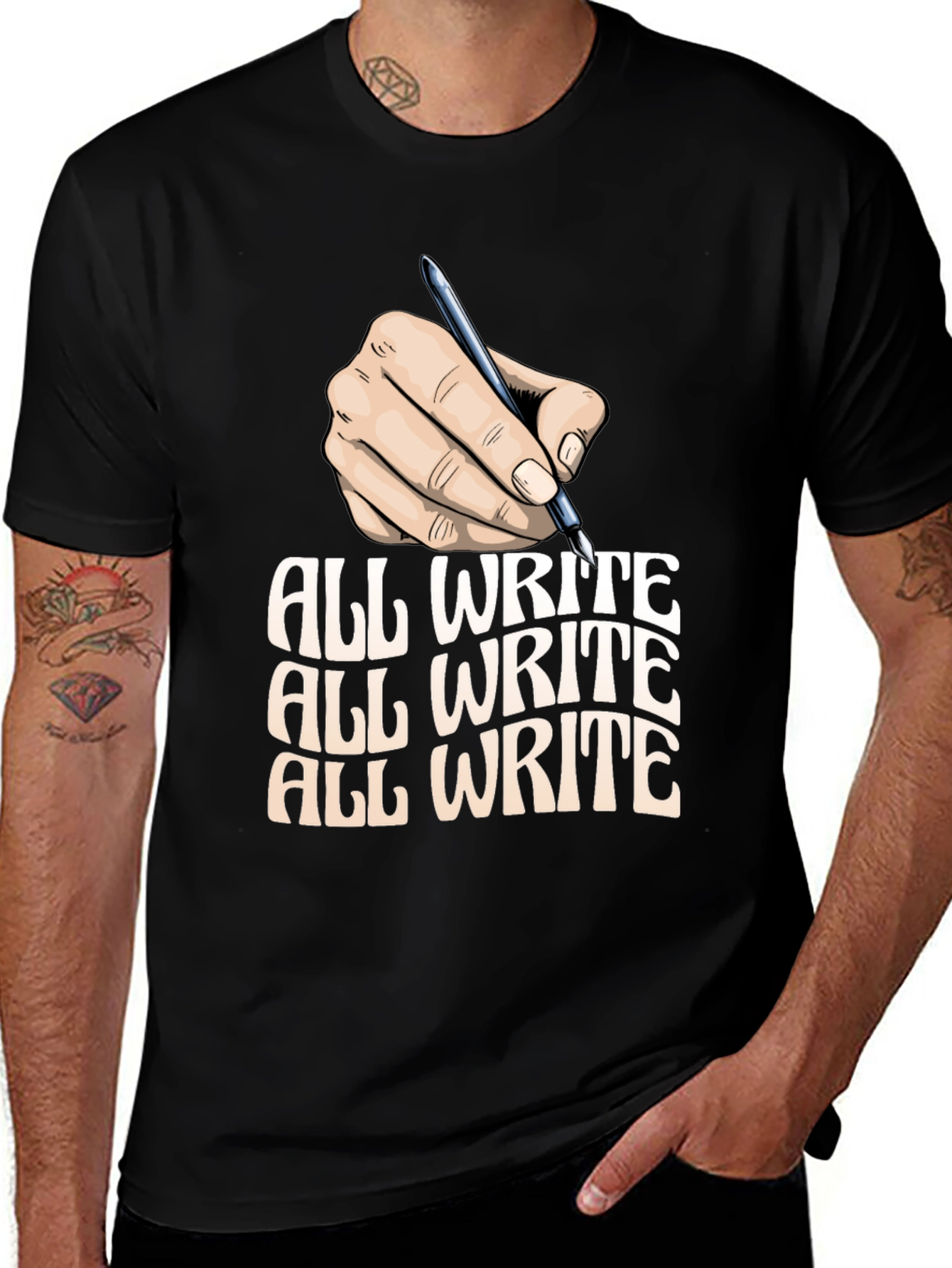 Variant 29 of All Write Graphic T-Shirt