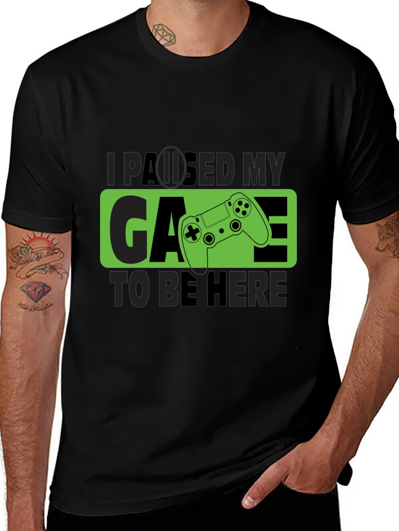 Variant 14 of Paused My Game T-Shirt - Gamer Tee