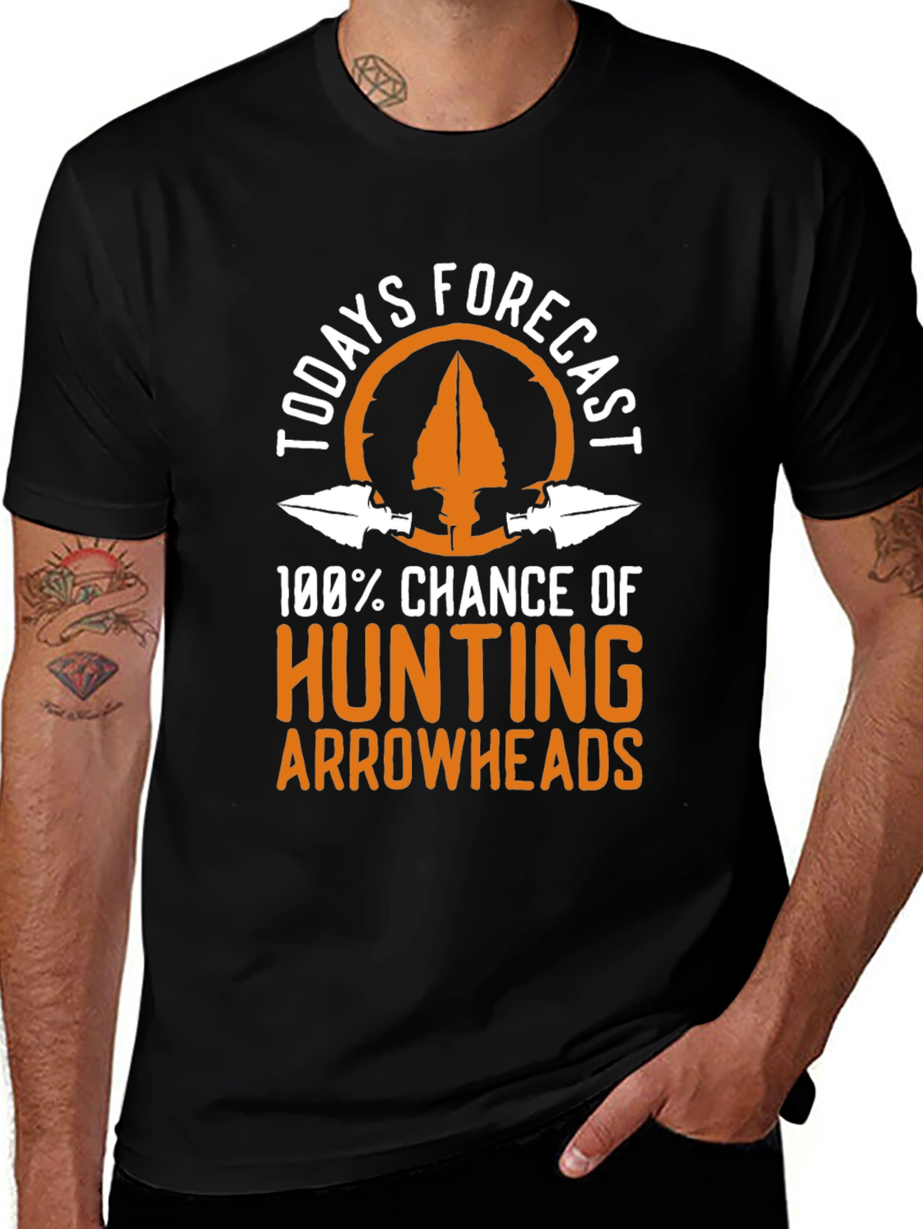 Variant 9 of Hunting Arrowheads Forecast Graphic T-Shirt