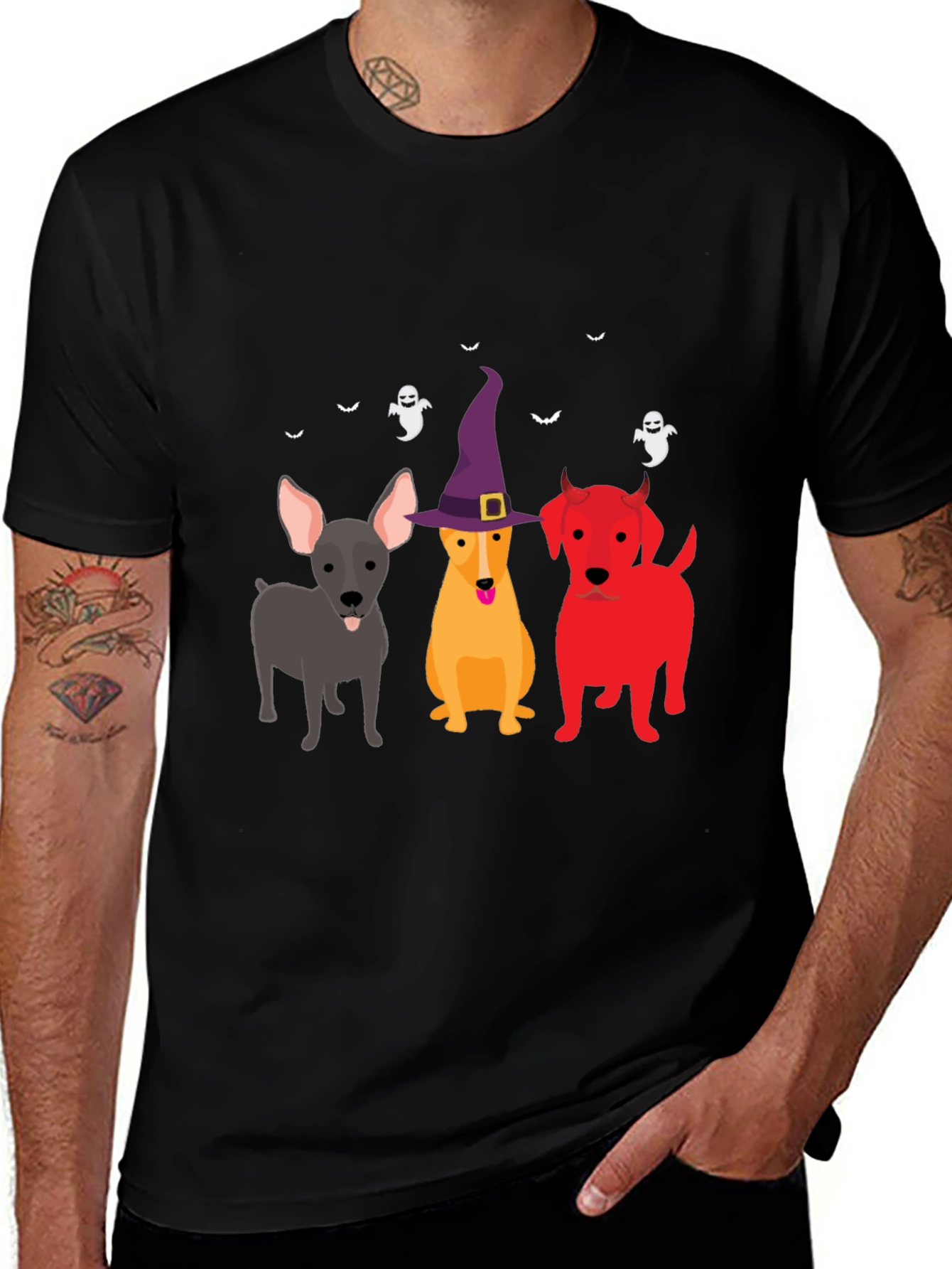 Halloween Dogs T-Shirt, Spooky Season Tee