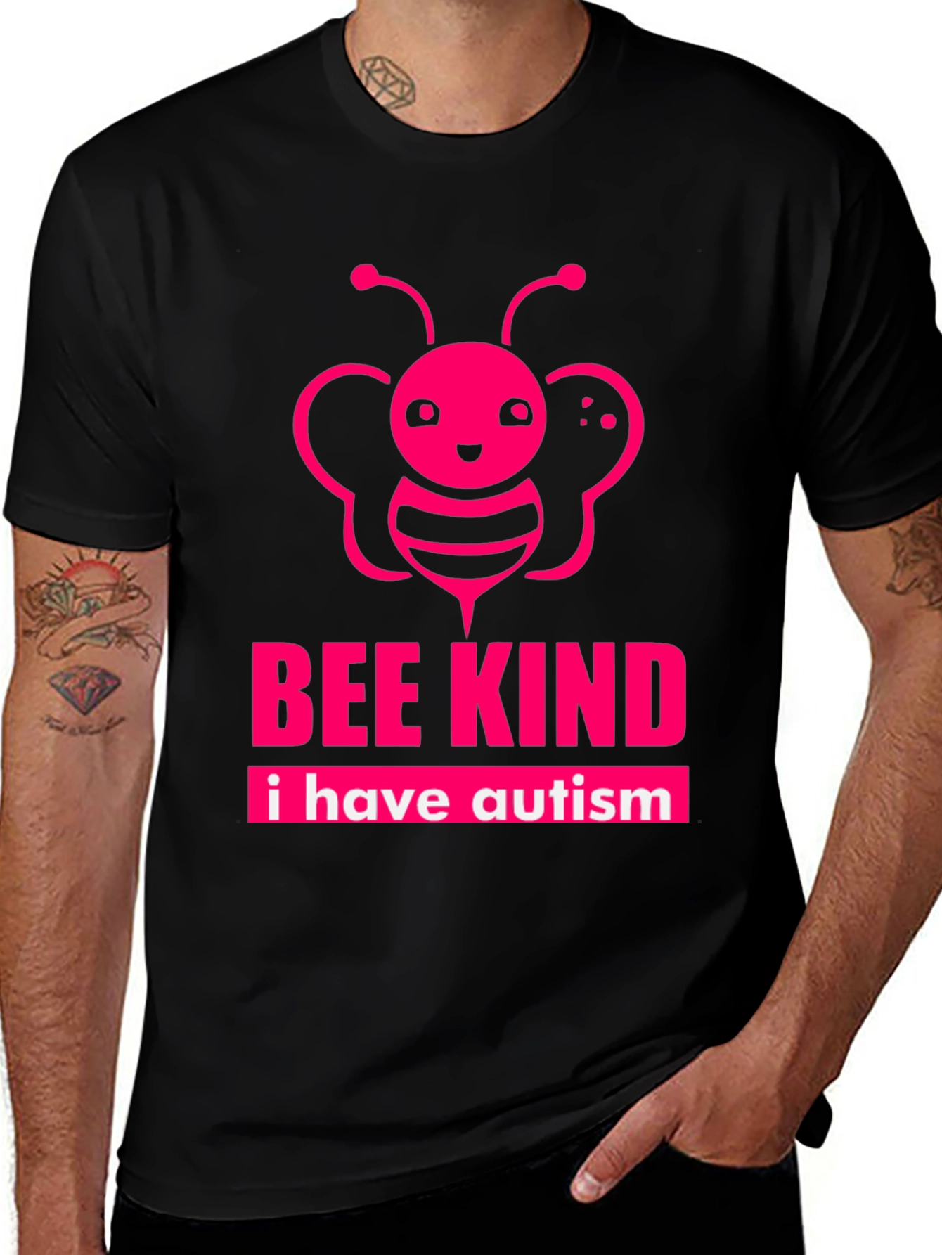Variant 22 of Bee Kind Autism Awareness T-Shirt