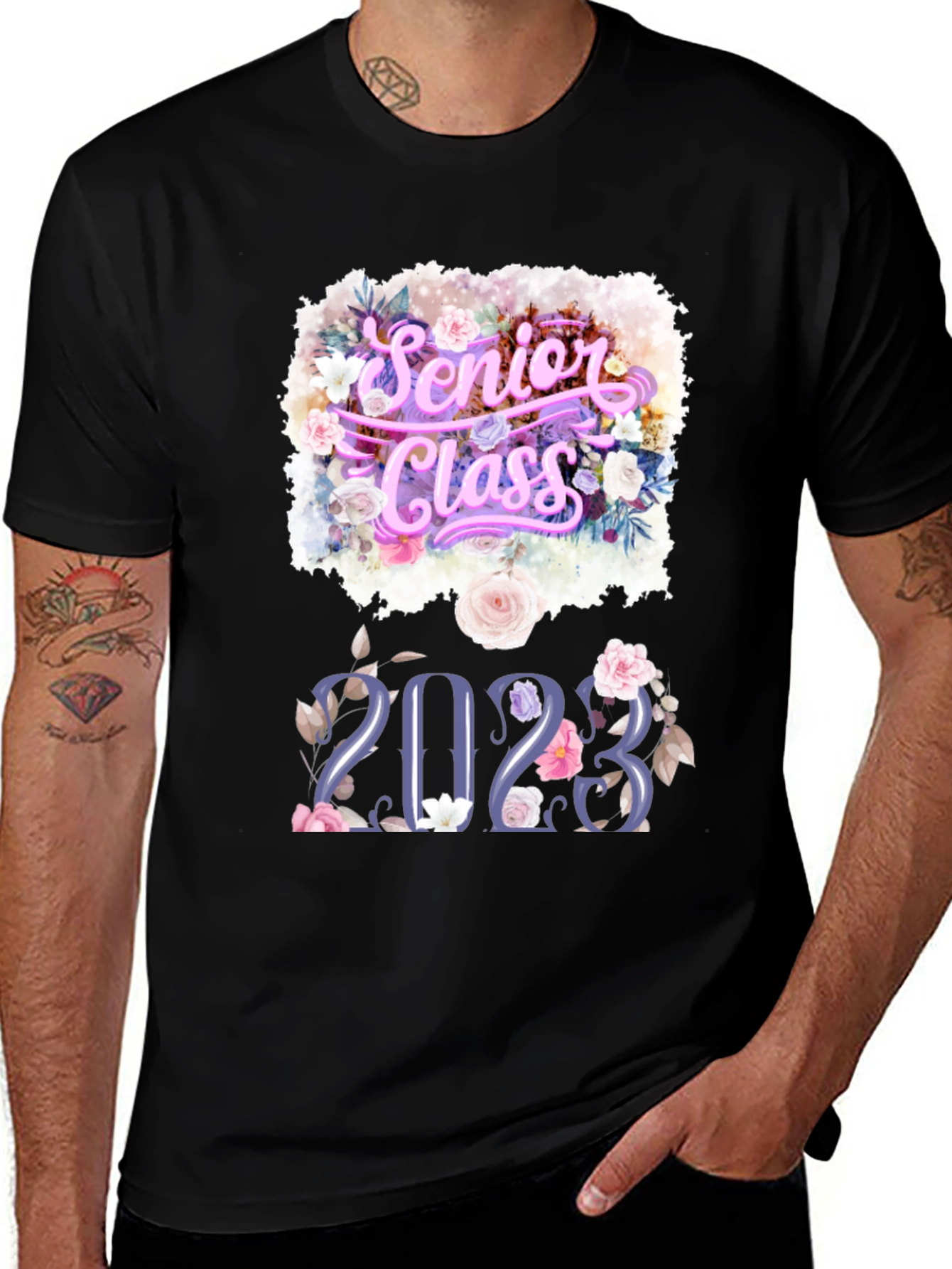 Senior Class 2023 Floral T-Shirt