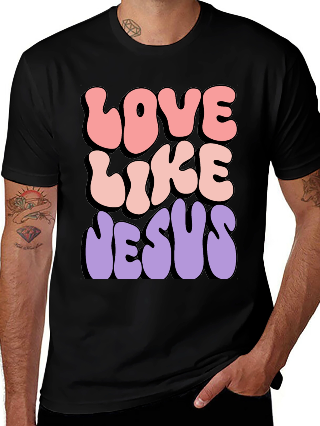 Variant 24 of Love Like Jesus Graphic Tee