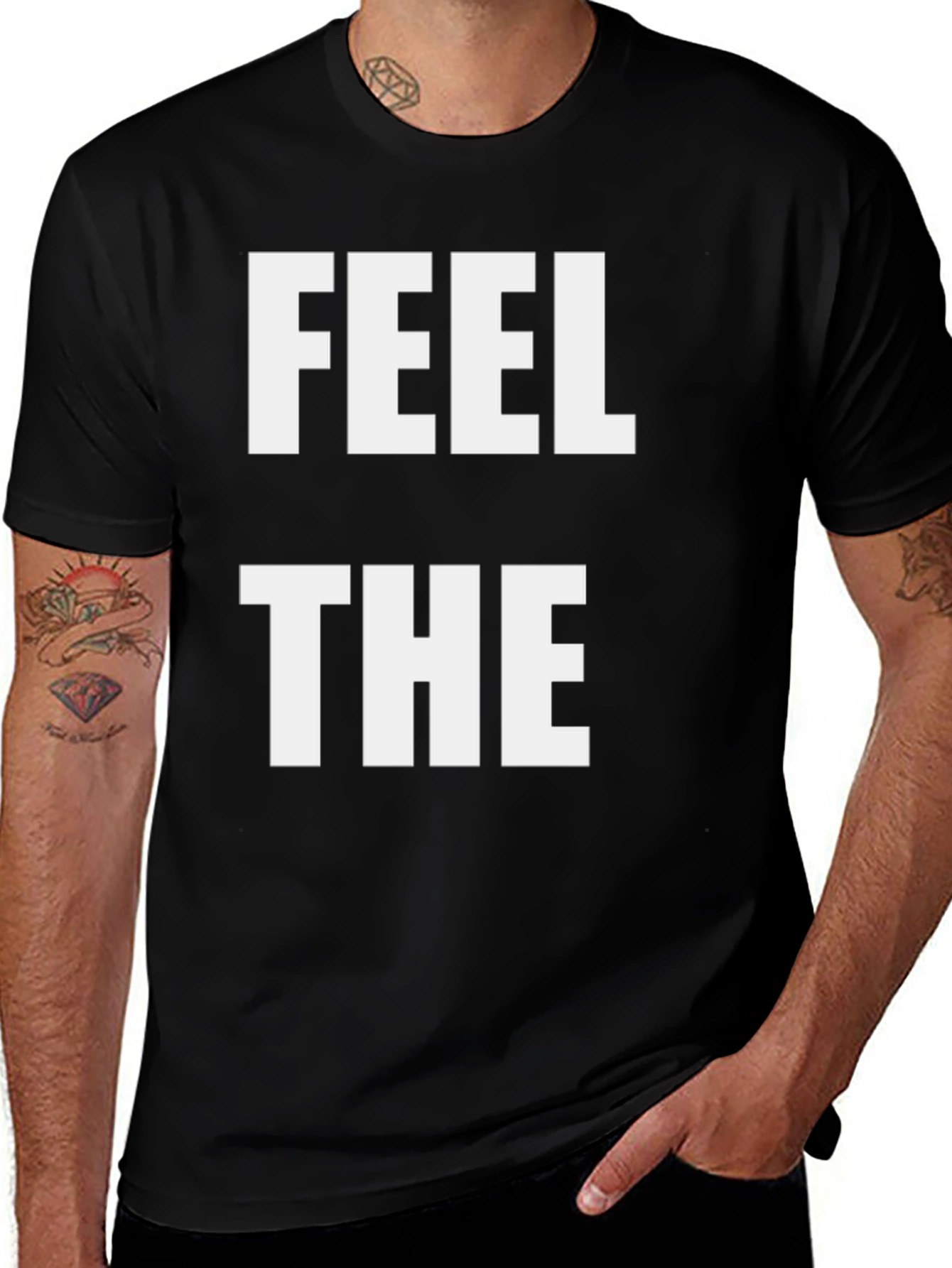 Variant 7 of Feel The Shirt - Bold Statement Tee