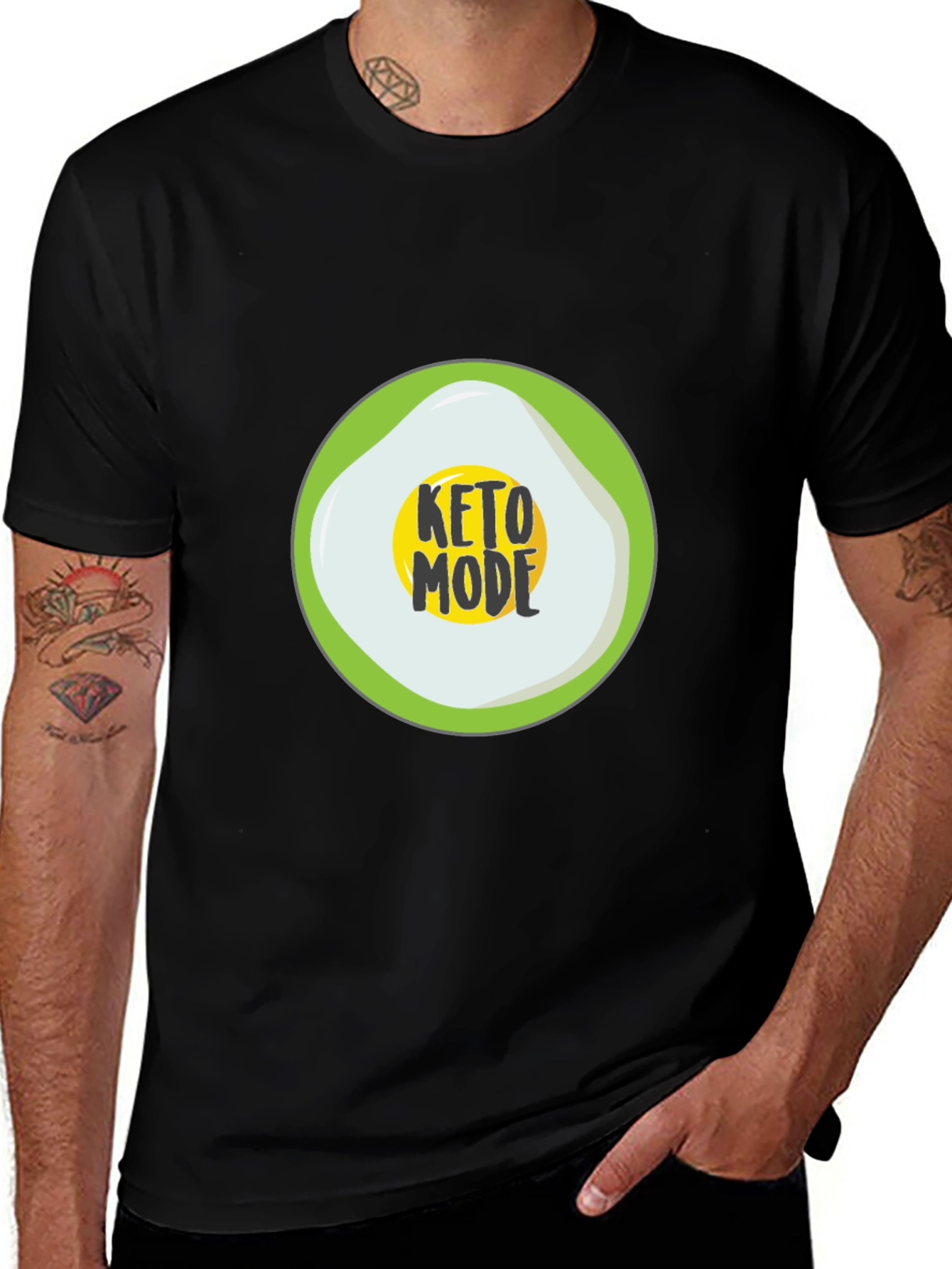 Variant 27 of Keto Mode T-Shirt - Funny Diet Tee