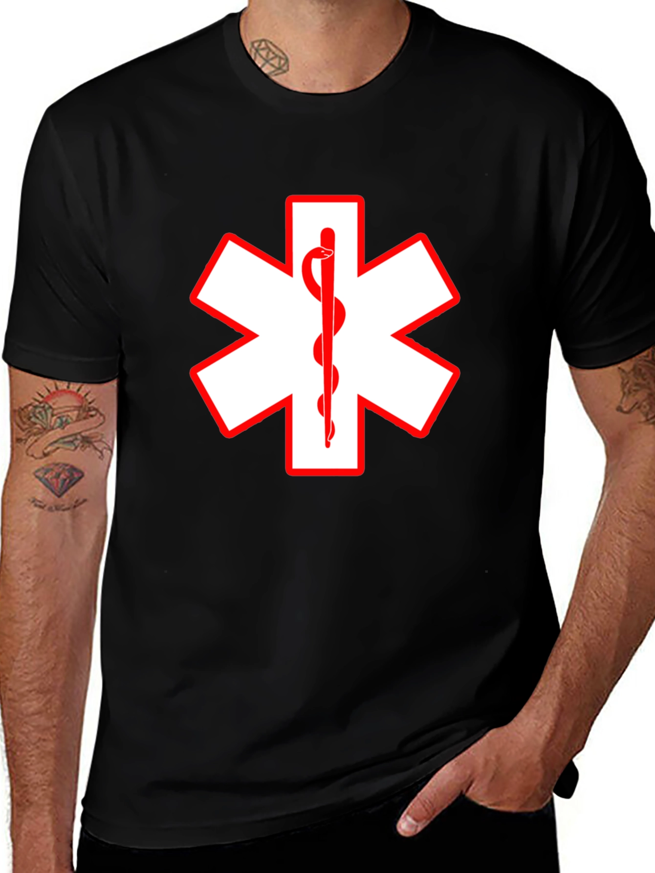 Star of Life EMS T-Shirt - Emergency Medical Services