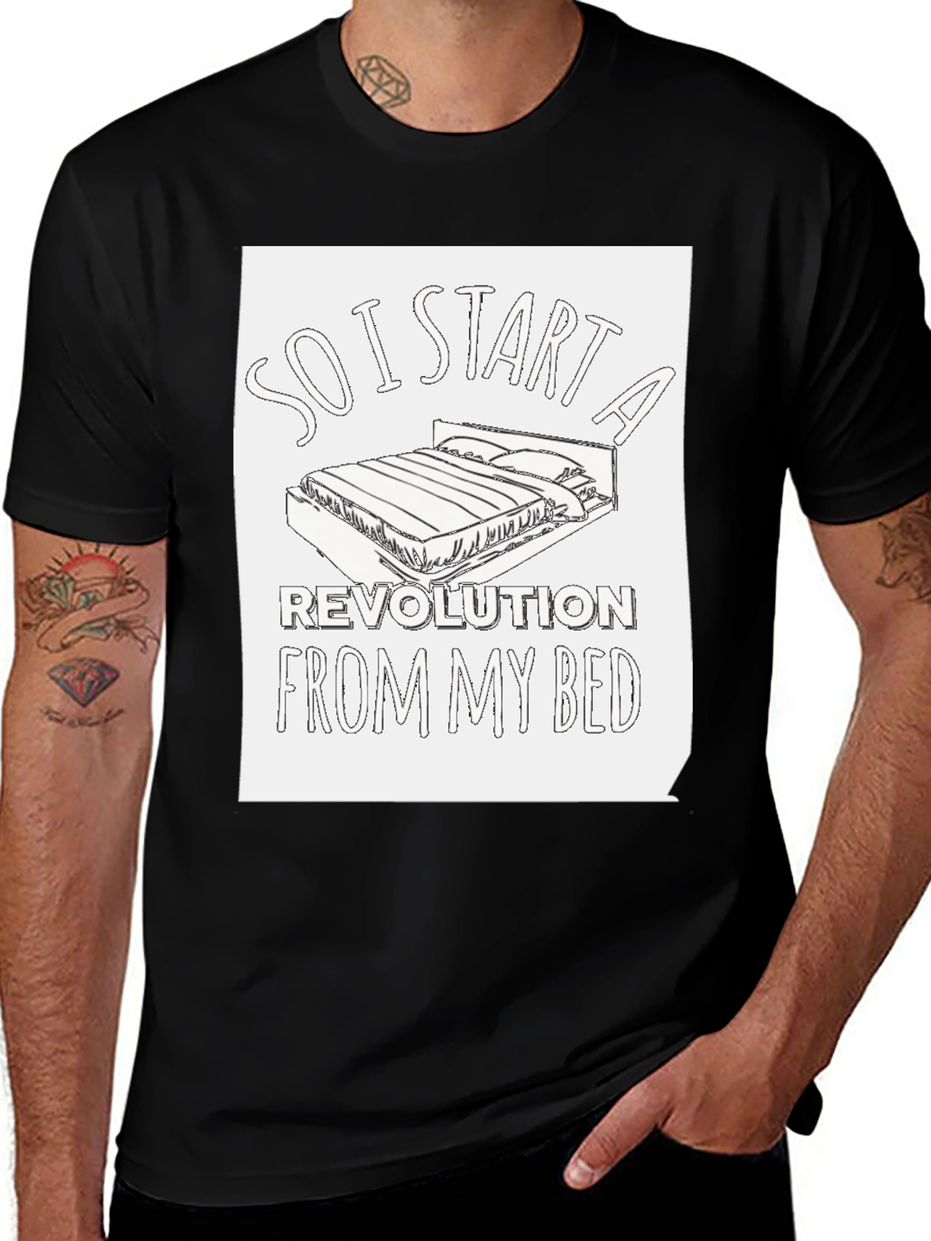 Variant 24 of Revolution From My Bed T-Shirt