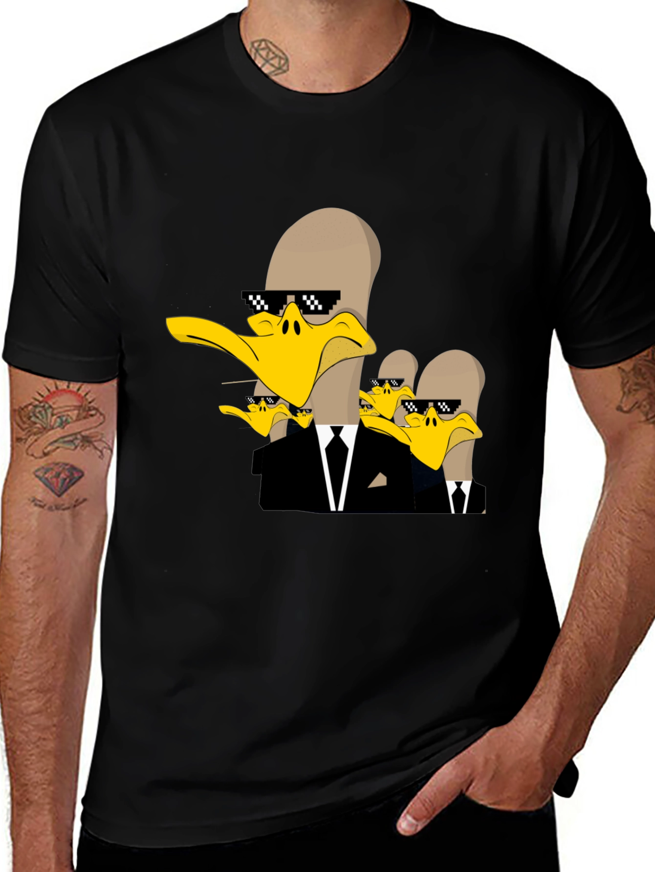 Variant 26 of Duck Mob Boss Graphic Tee