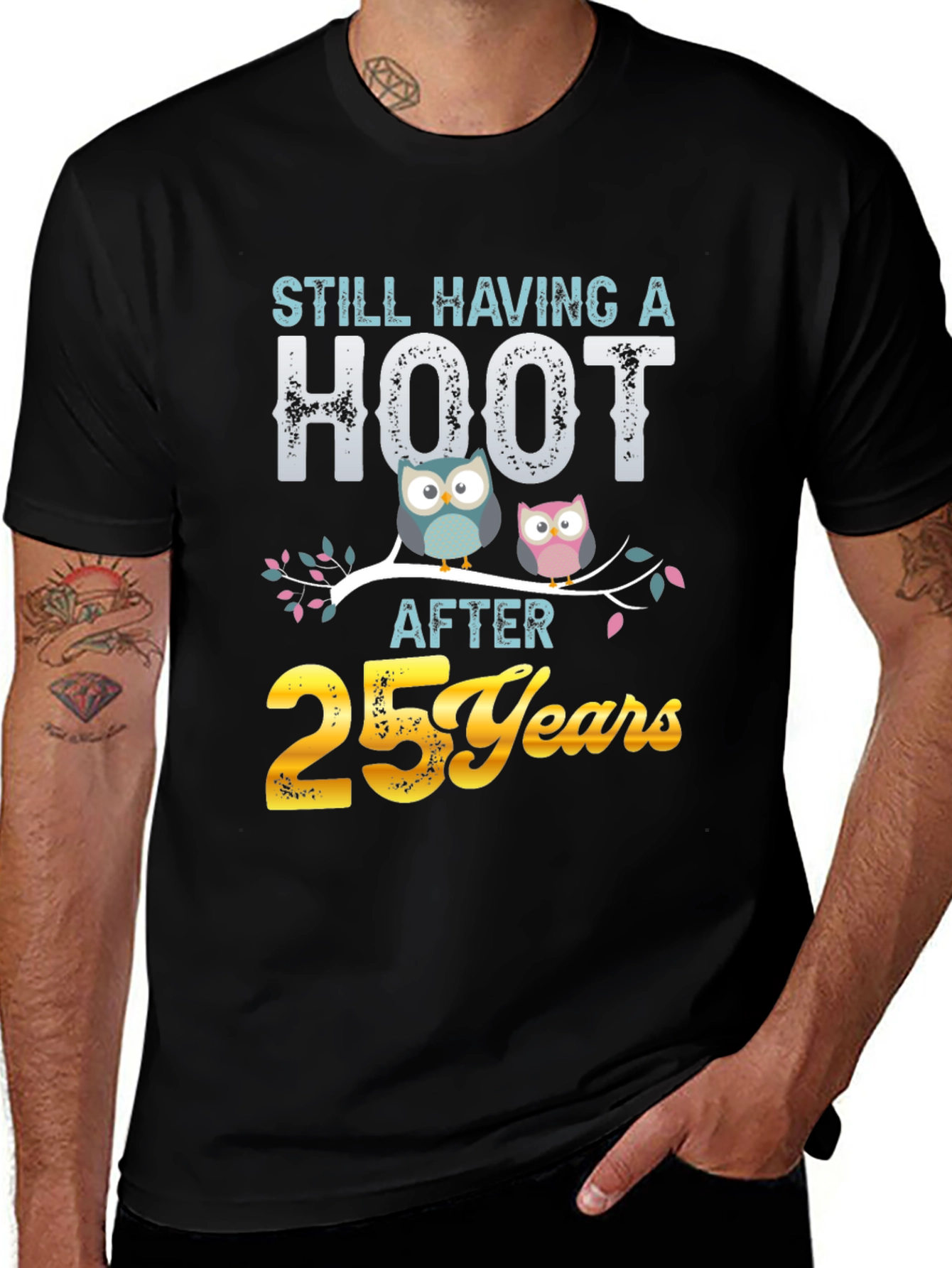 Variant 30 of Hoot 25th Anniversary T-Shirt