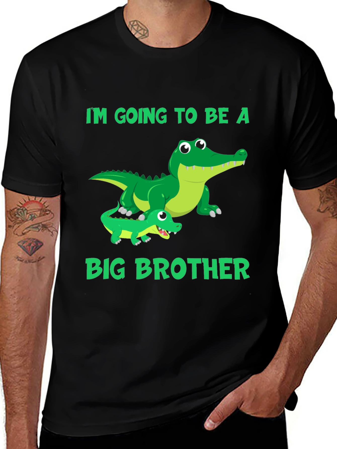 Variant 8 of I'm Going to Be a Big Brother Gator T-Shirt