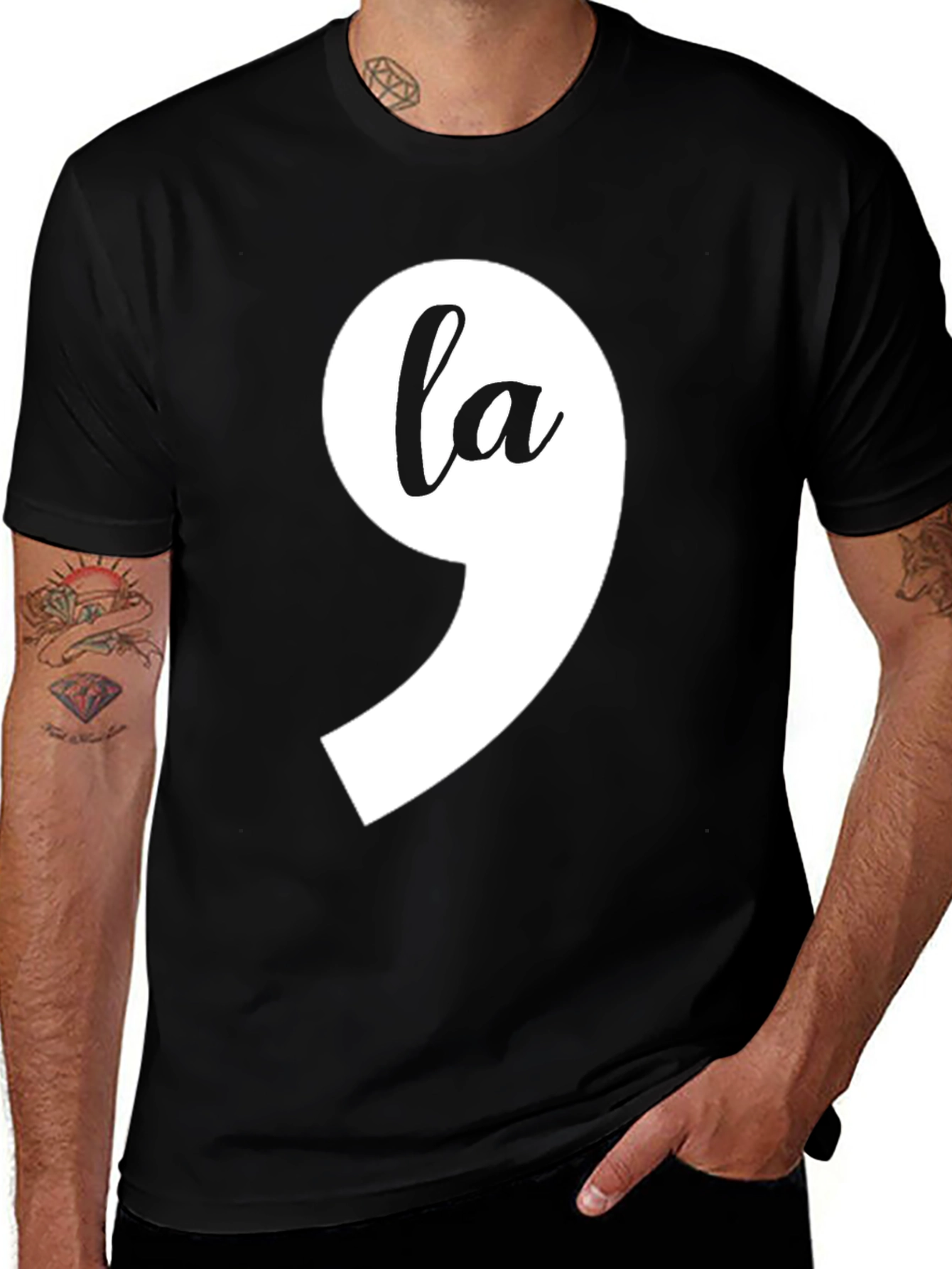 Variant 20 of Comma La Black T-Shirt