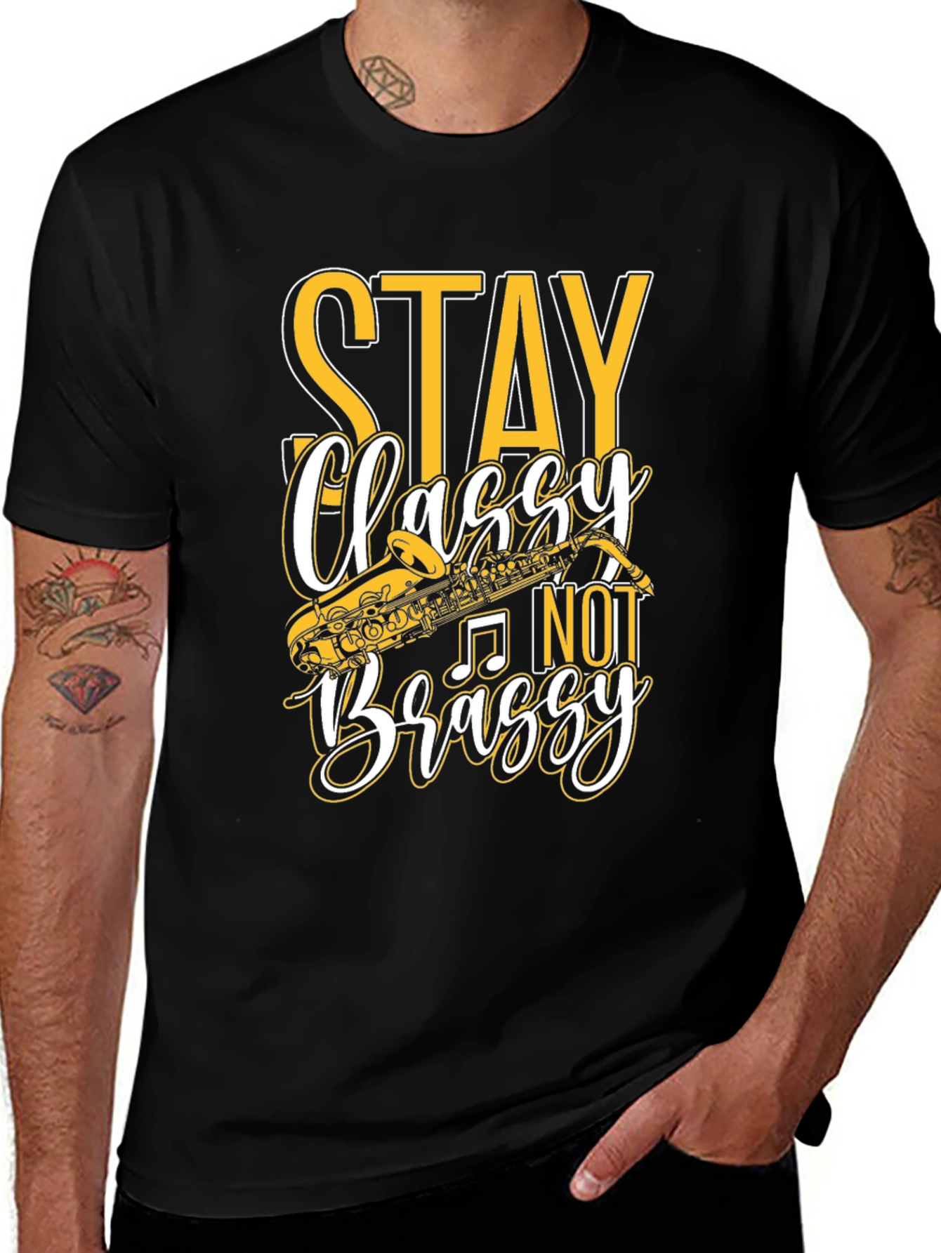 Variant 25 of Stay Classy Not Brassy T-Shirt