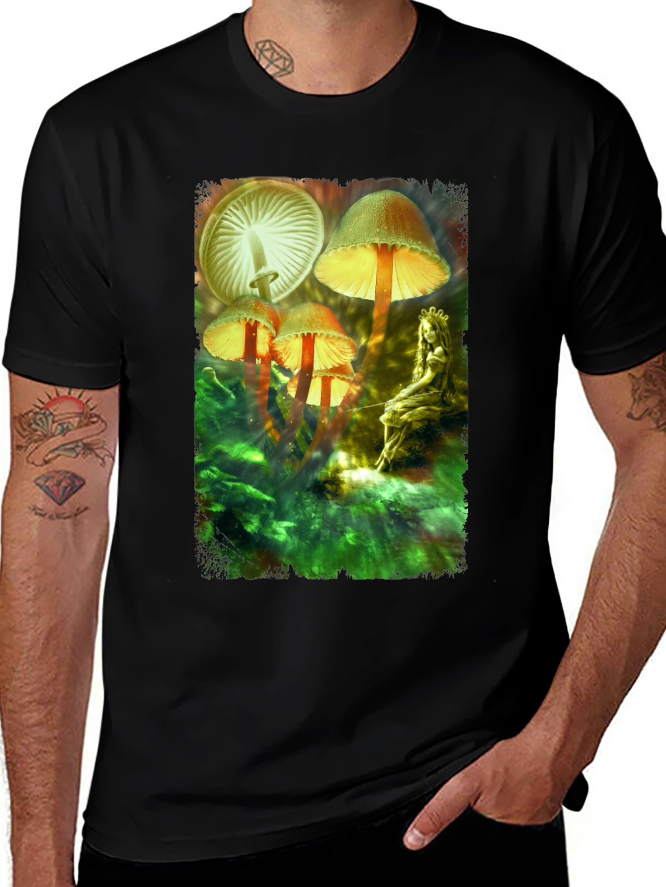 Variant 7 of Enchanted Forest Graphic T-Shirt