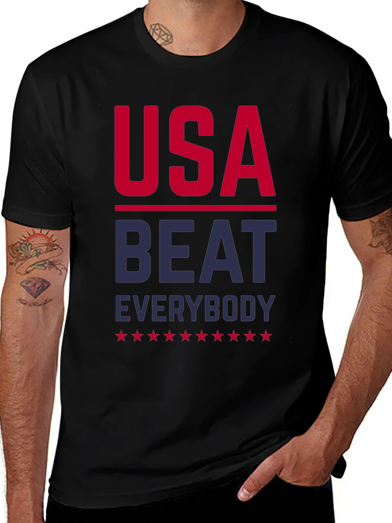 USA Beat Everybody Patriotic T-Shirt