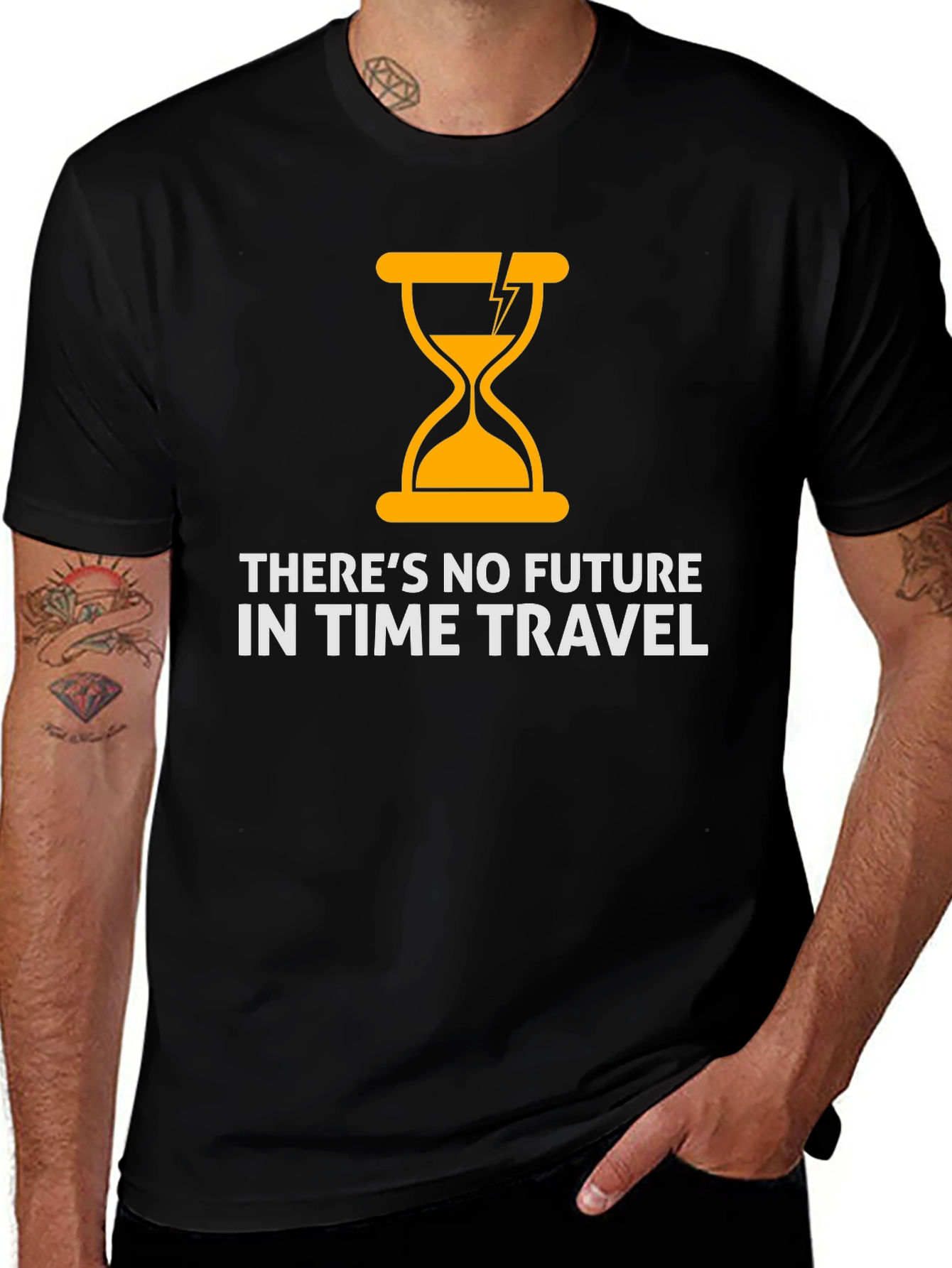 There's No Future in Time Travel Graphic Tee