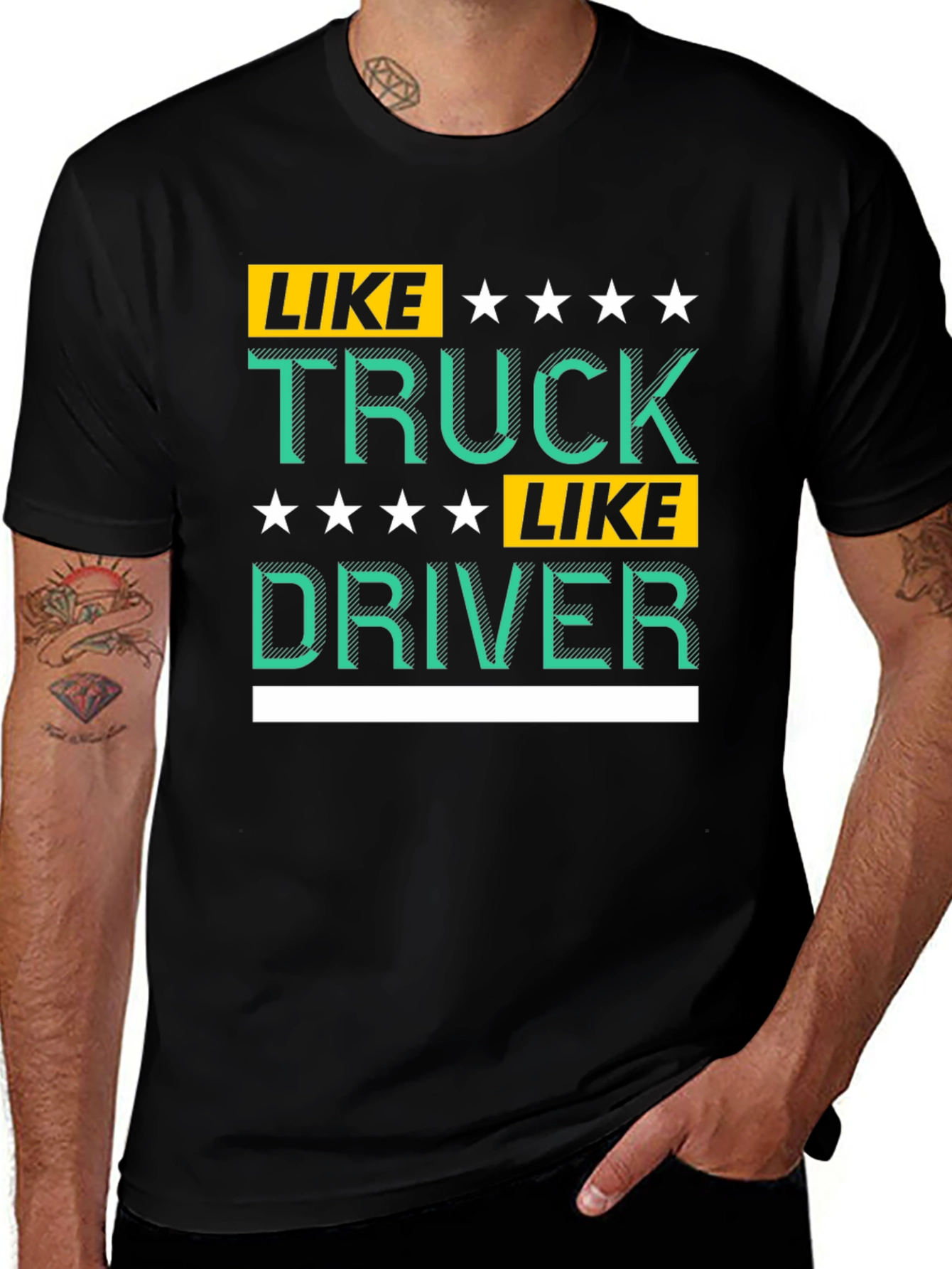 Variant 10 of Like Truck Like Driver Graphic Tee