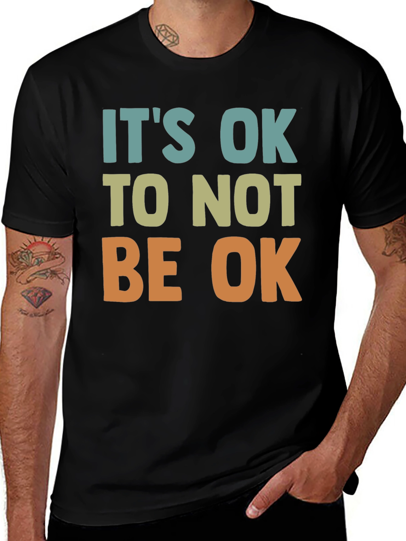 Variant 17 of It's Ok To Not Be Ok Graphic Tee