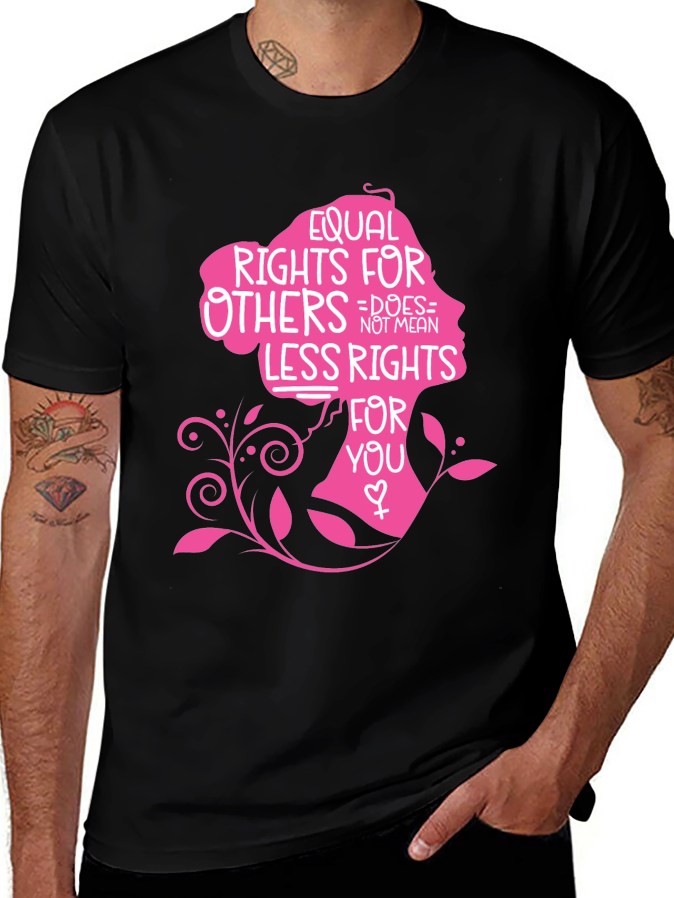 Variant 3 of Equal Rights T-Shirt - Women's Equality Tee